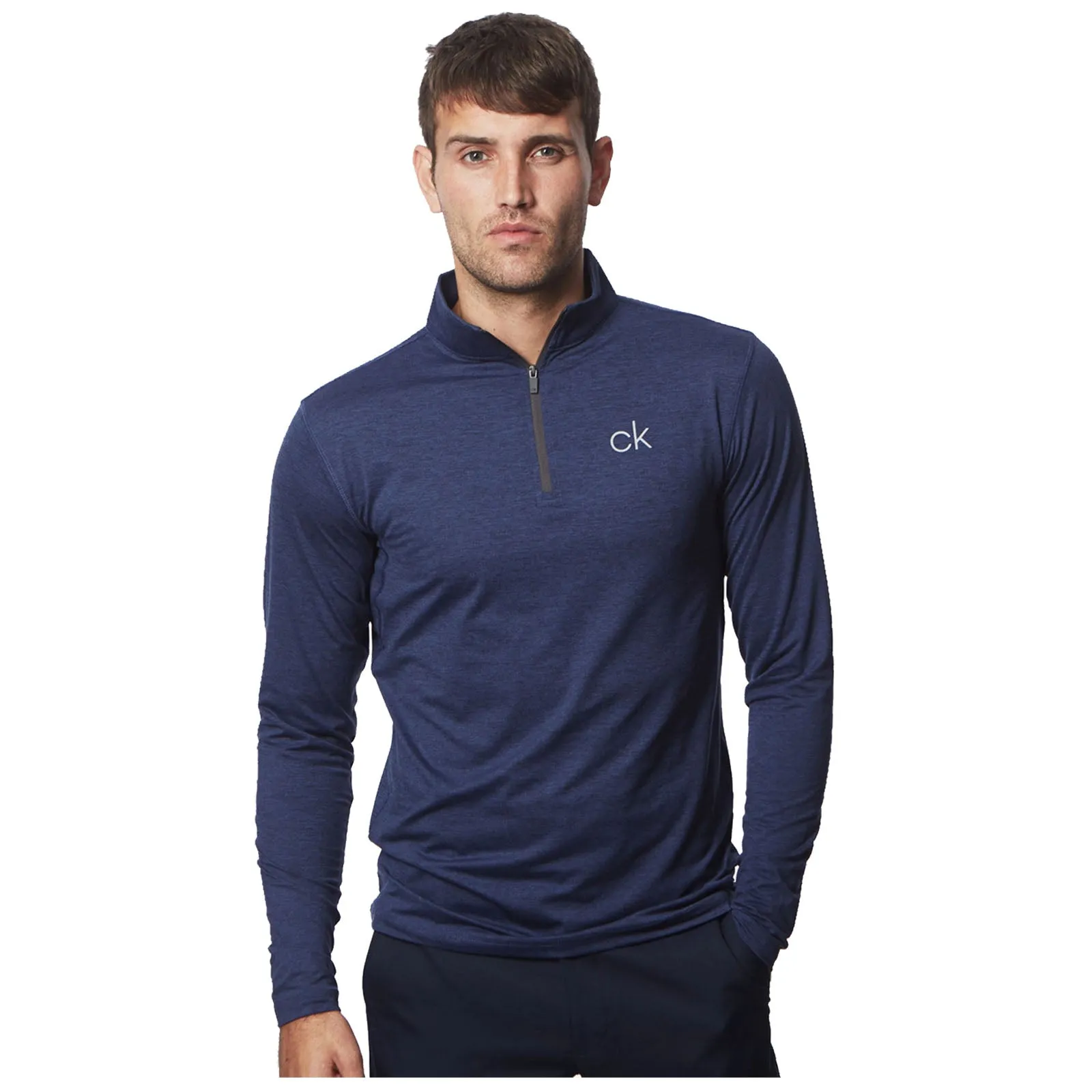 Calvin Klein Mens Newport Half Zip Top