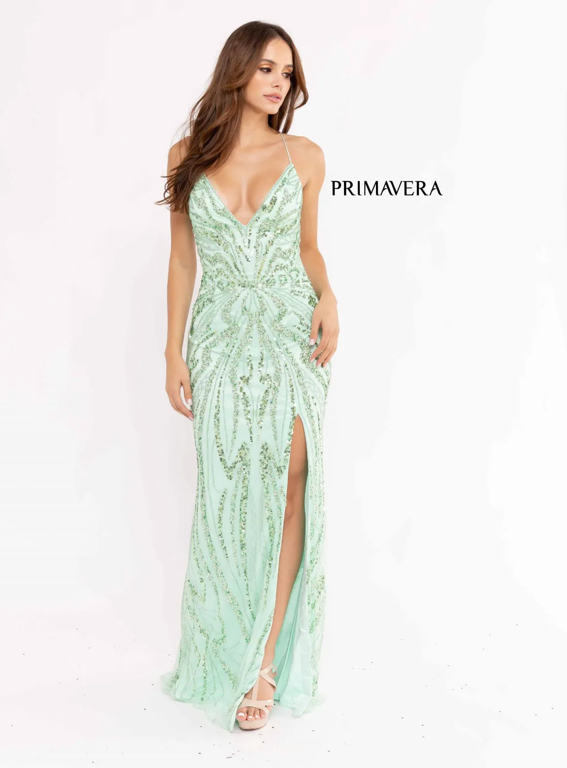 Cammy | Beaded Evening Gown | Primavera 3958