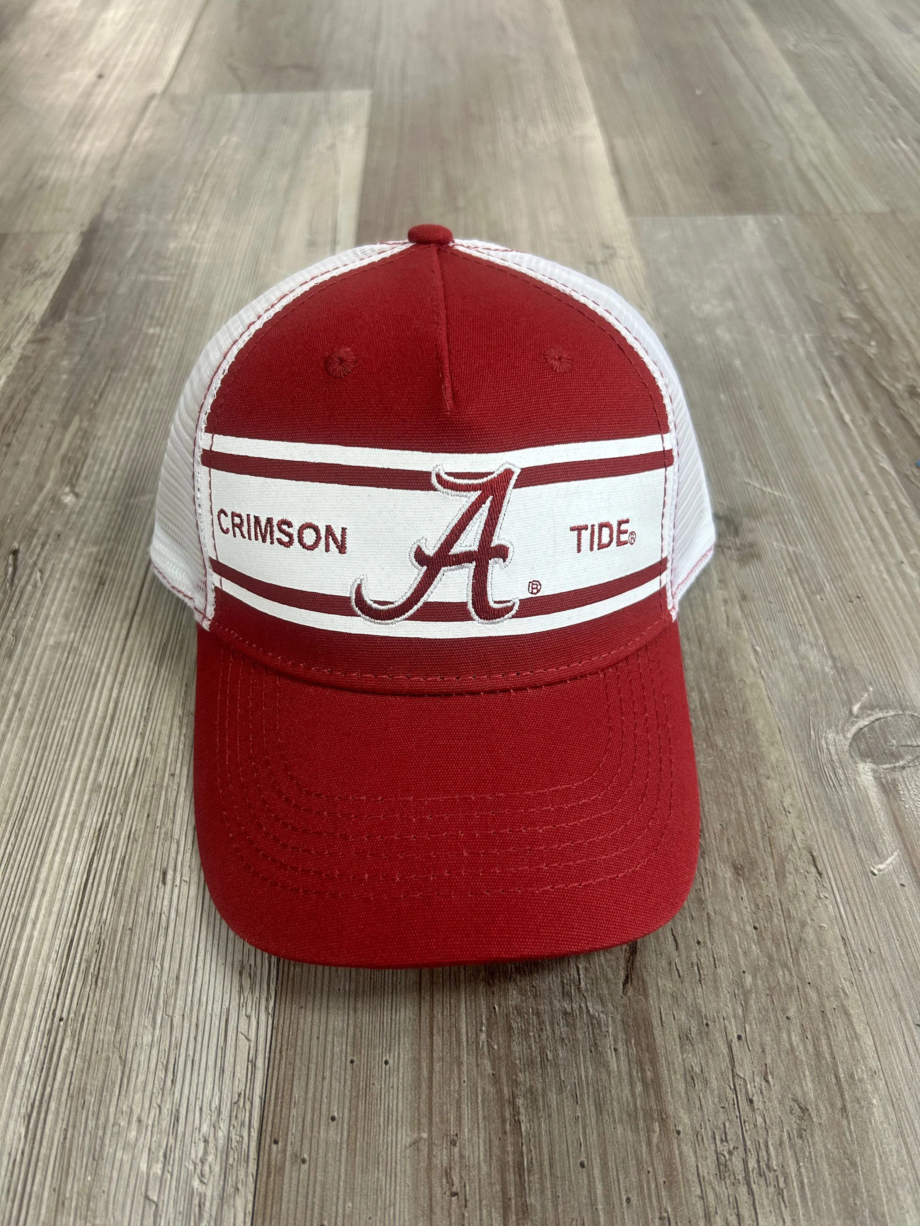 Campus Vintage Stripes Trucker Hat