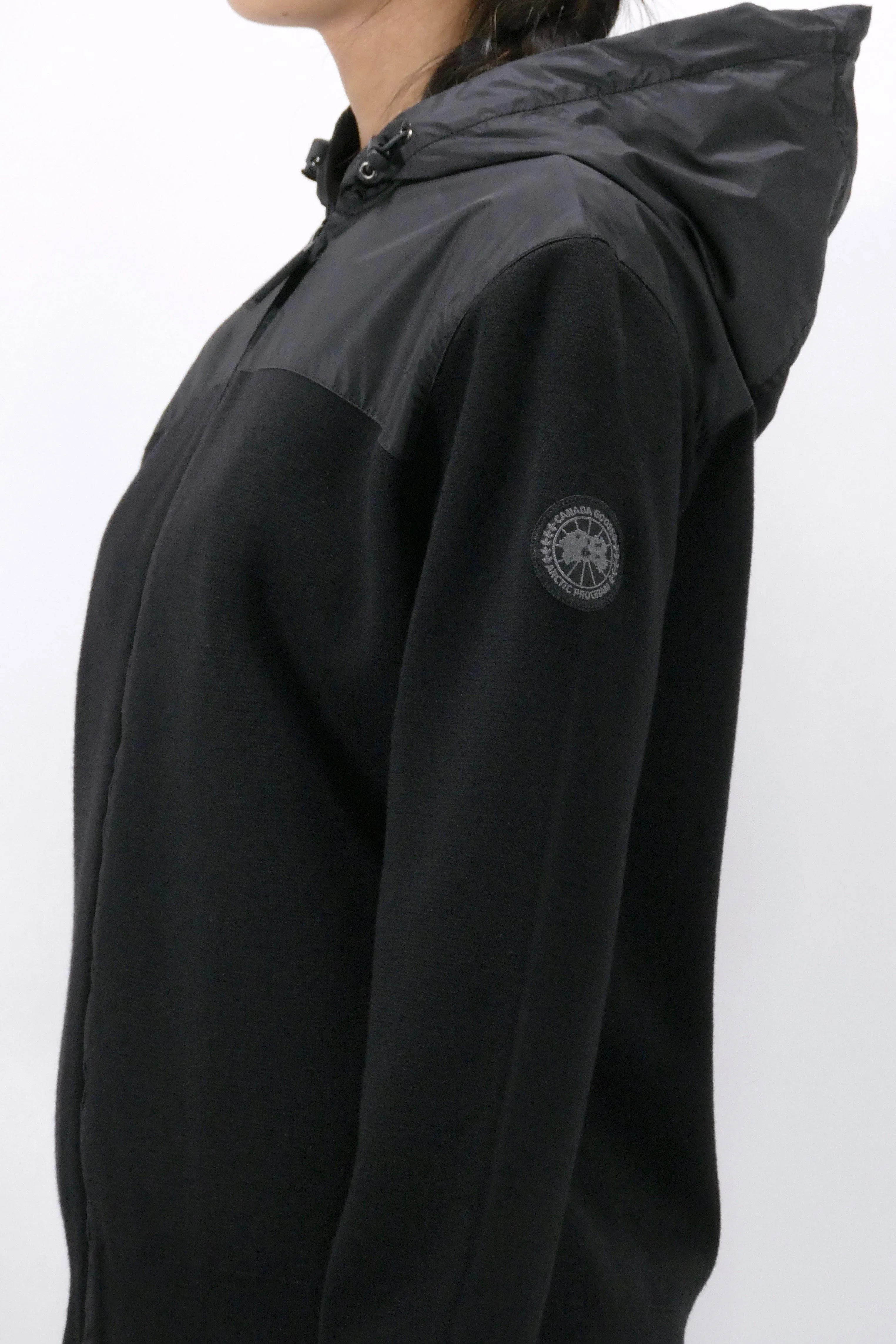 Canada Goose Womens Knit Windbridge Hoody Black Label Black