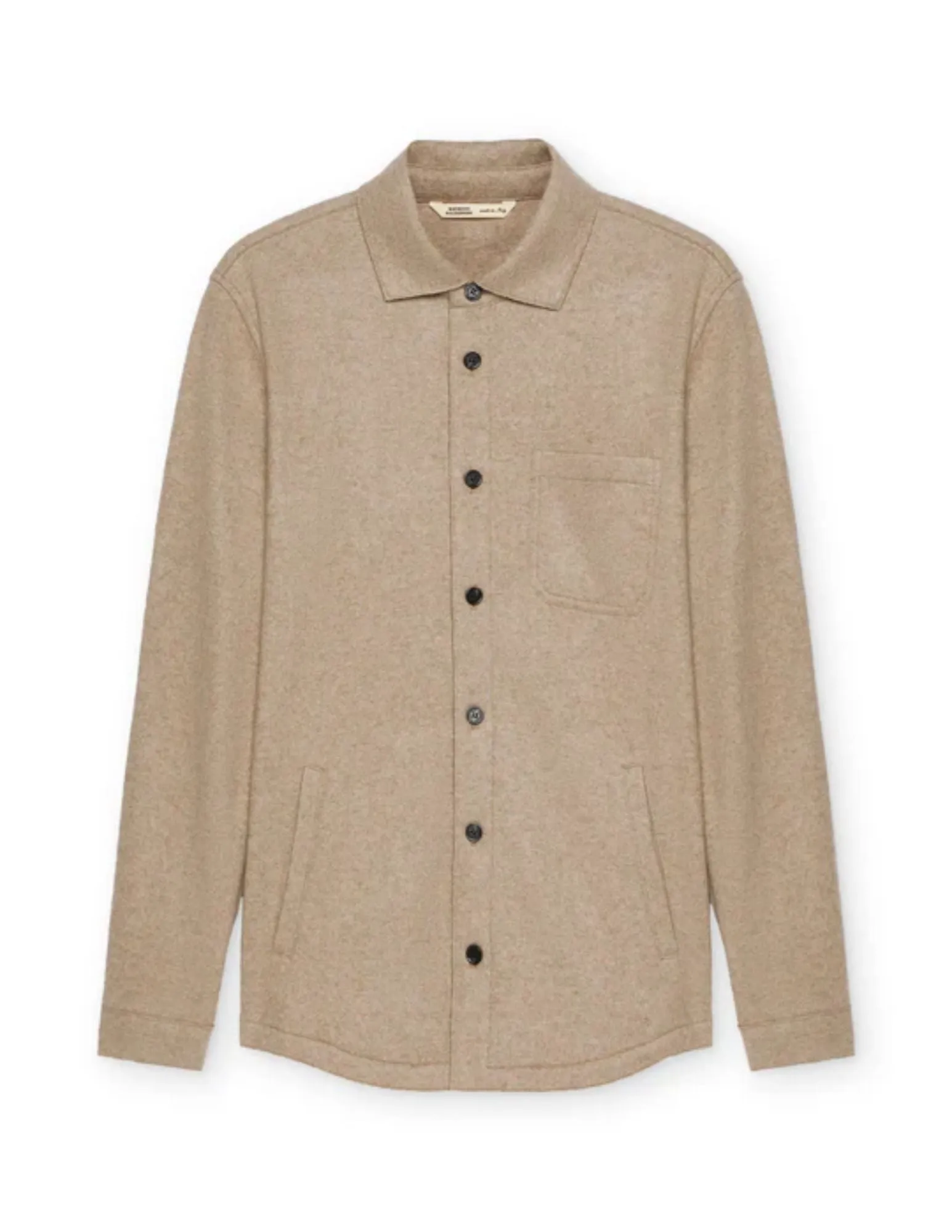 Cashmere Overshirt | Light Taupe