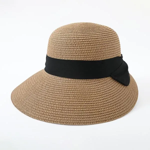 Casual Elegent Straw Brim Beach Sun Hat 31716615C