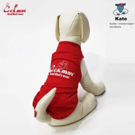 Cookman Dog T-shirts - Kate Tasty logo : Red