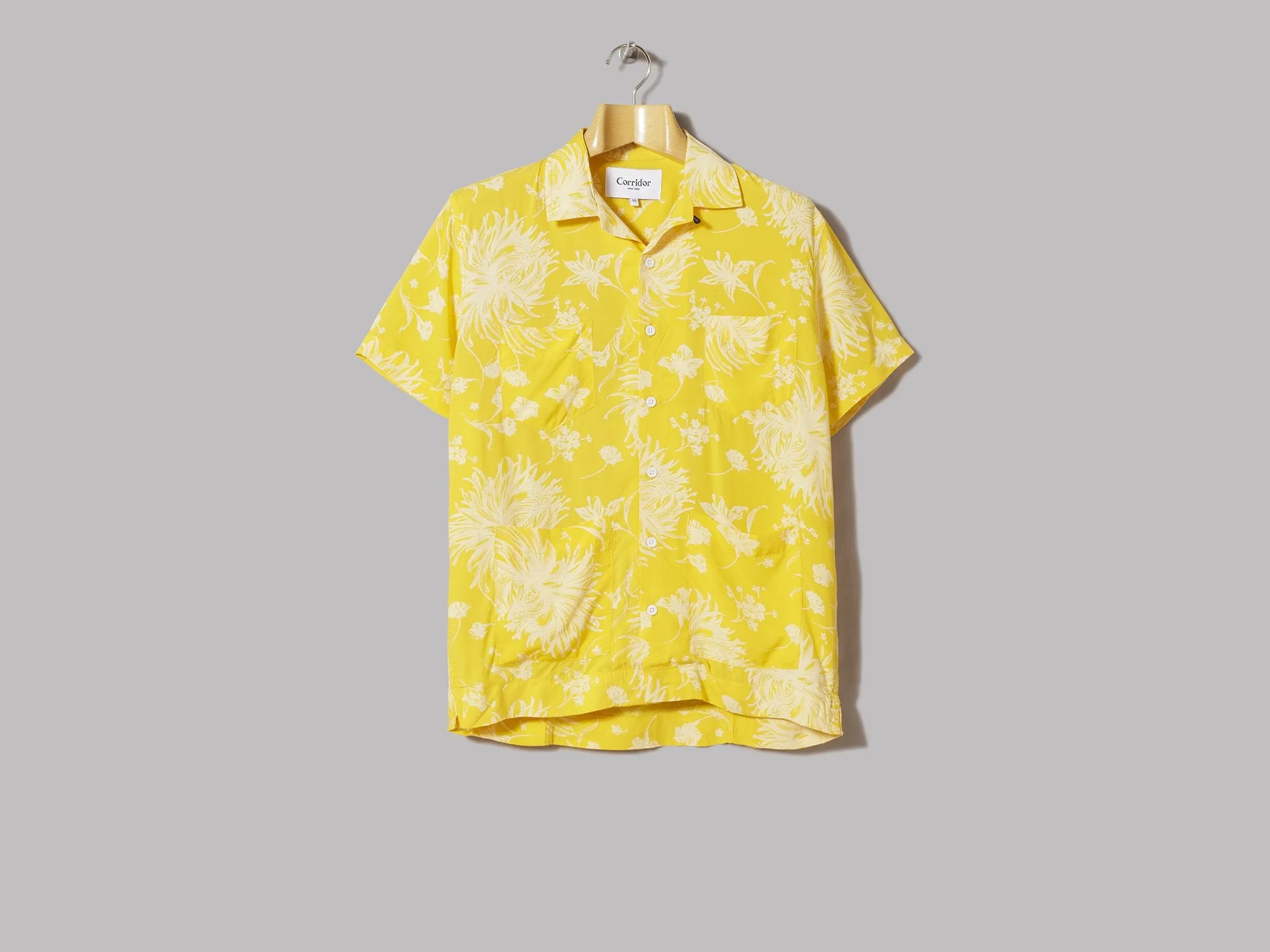 Corridor Summer Shirt (Yellow Floral)