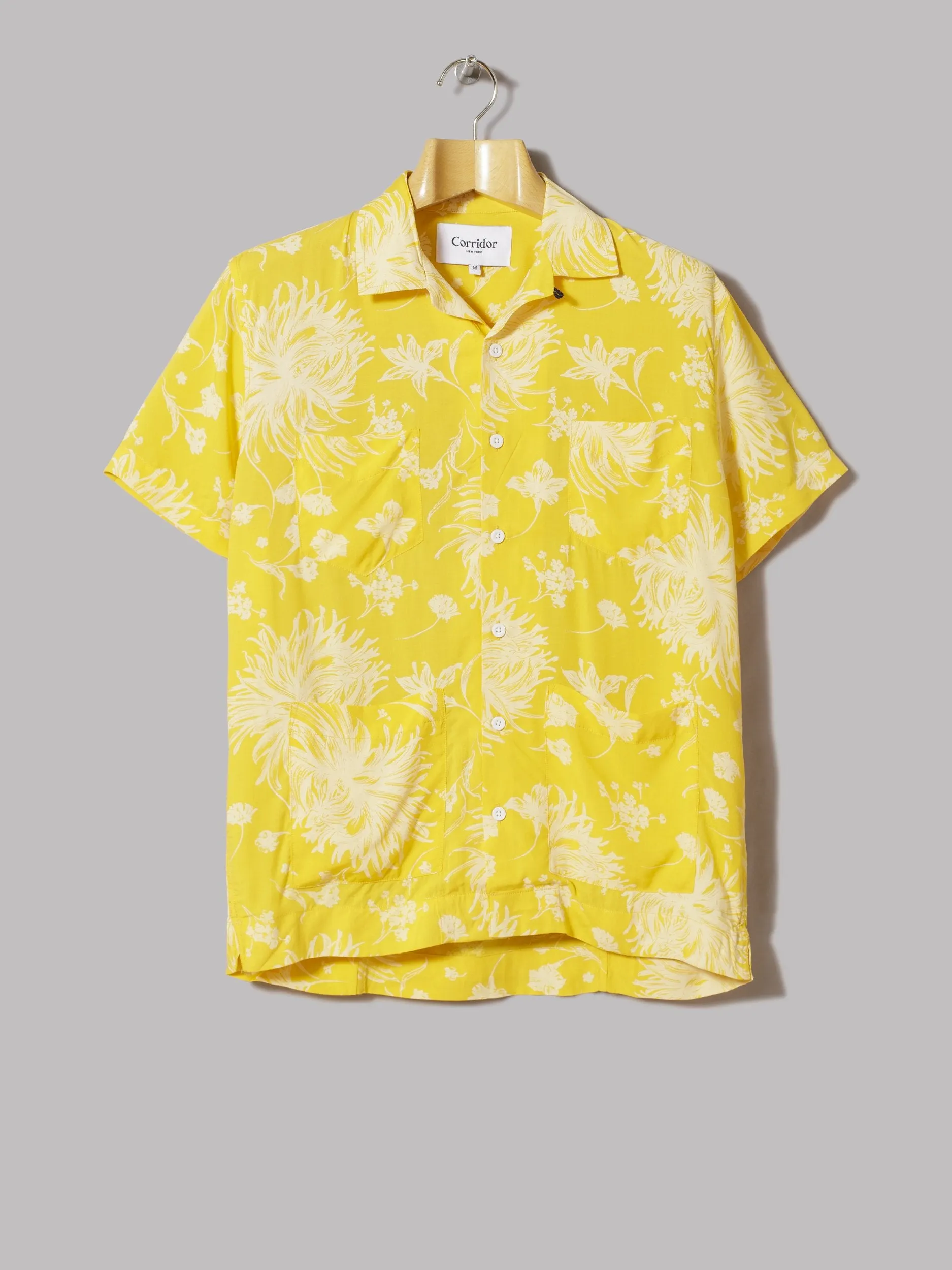 Corridor Summer Shirt (Yellow Floral)