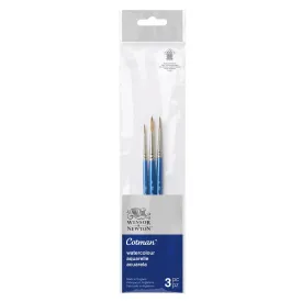 Cotman Brush Short Handle Pack of 3 Set 1