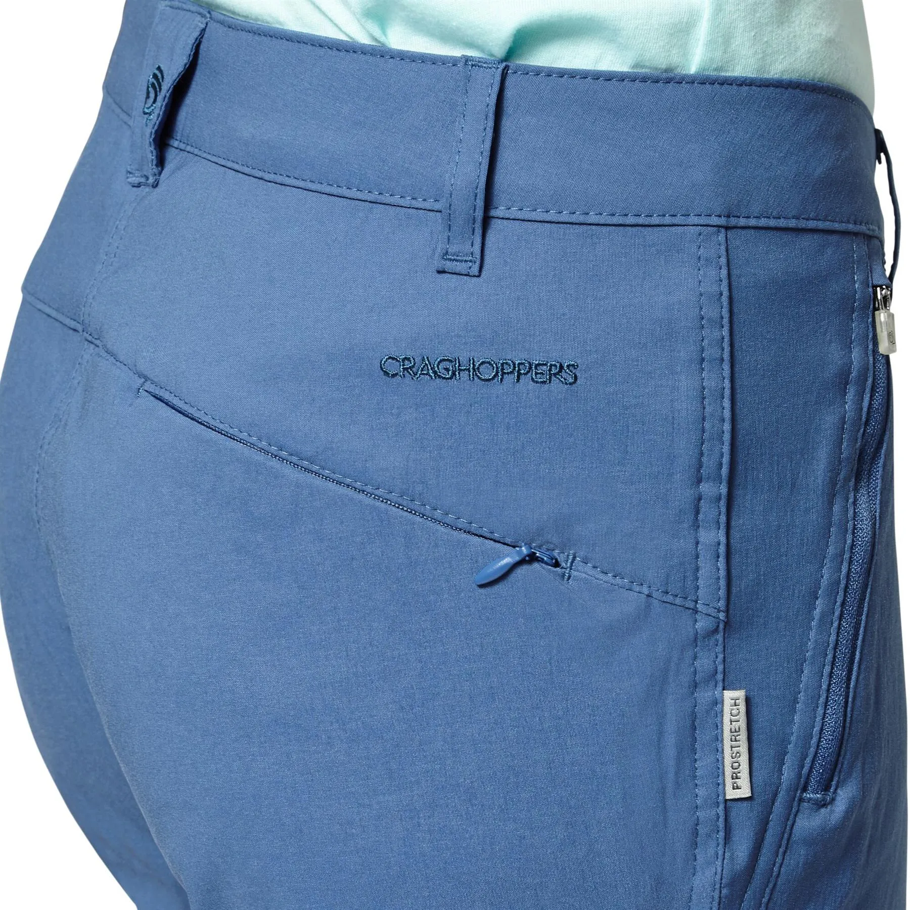 Craghoppers Womens Kiwi Pro Full Stretch 3/4 Crops  Capri Light Summer Trousers