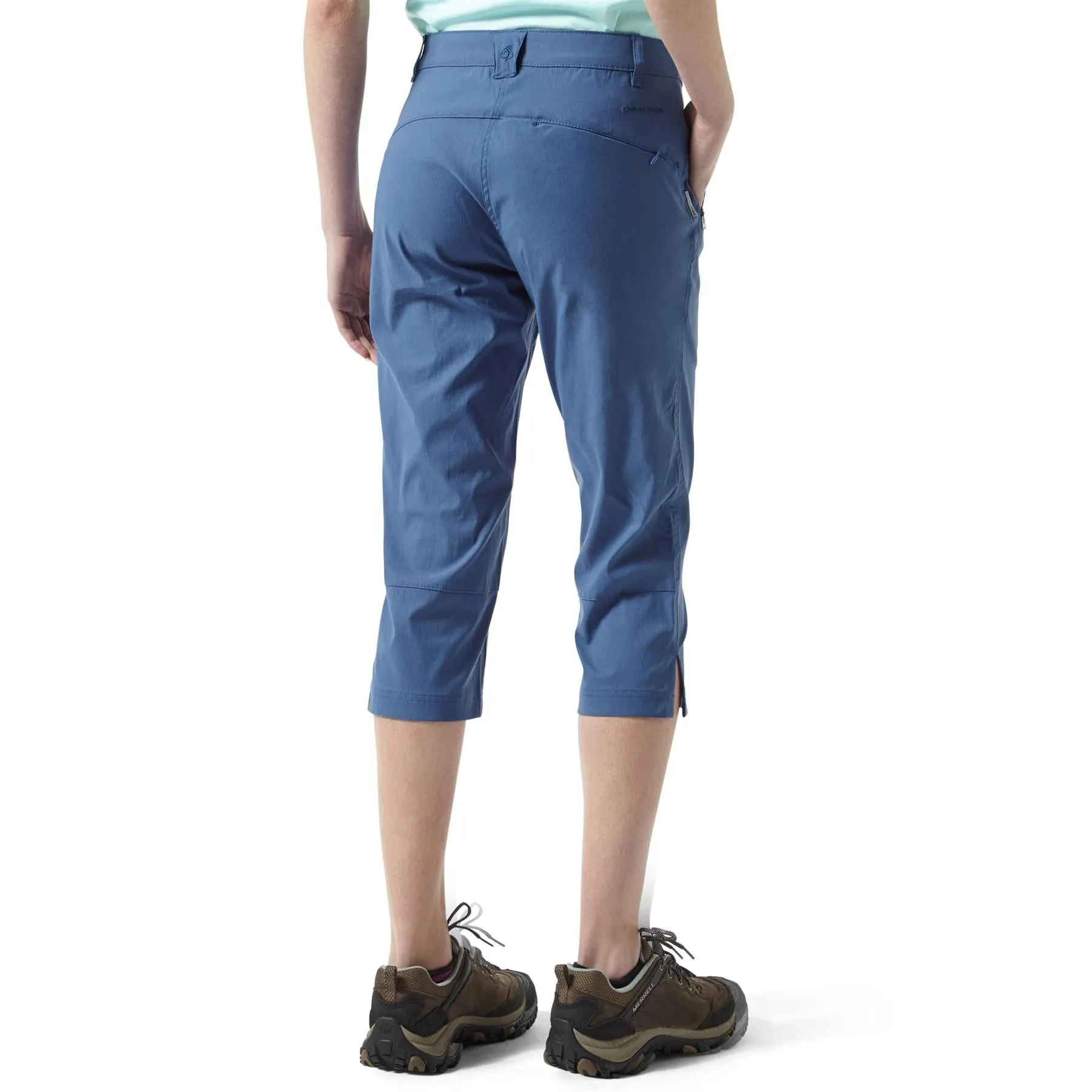 Craghoppers Womens Kiwi Pro Full Stretch 3/4 Crops  Capri Light Summer Trousers