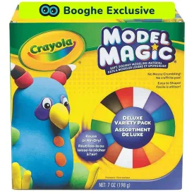 Crayola Model Magic Deluxe Variety Pack Coloured Modelling Clay