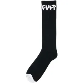 Cult Logo Long Socks - Black