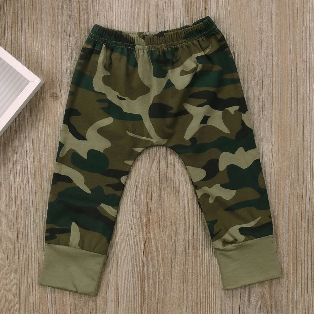 Daddy's Girl or Boy T-Shirt Camouflage Pants Outfit