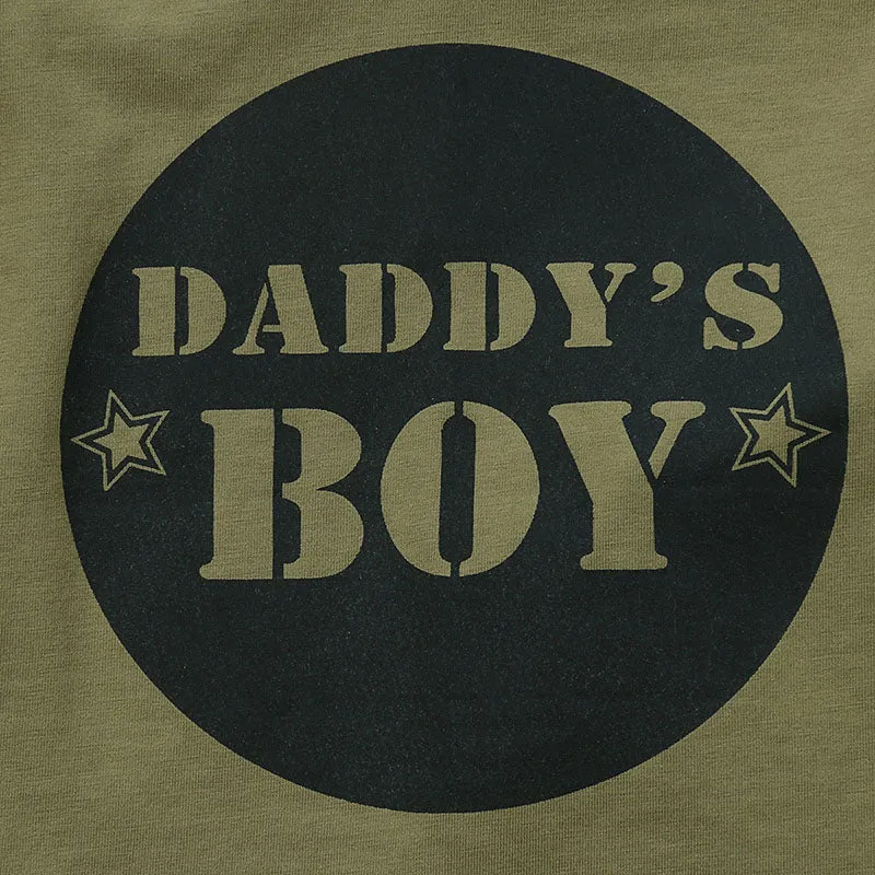 Daddy's Girl or Boy T-Shirt Camouflage Pants Outfit