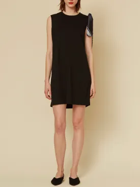 DANNY JERSEY DRESS, BLACK