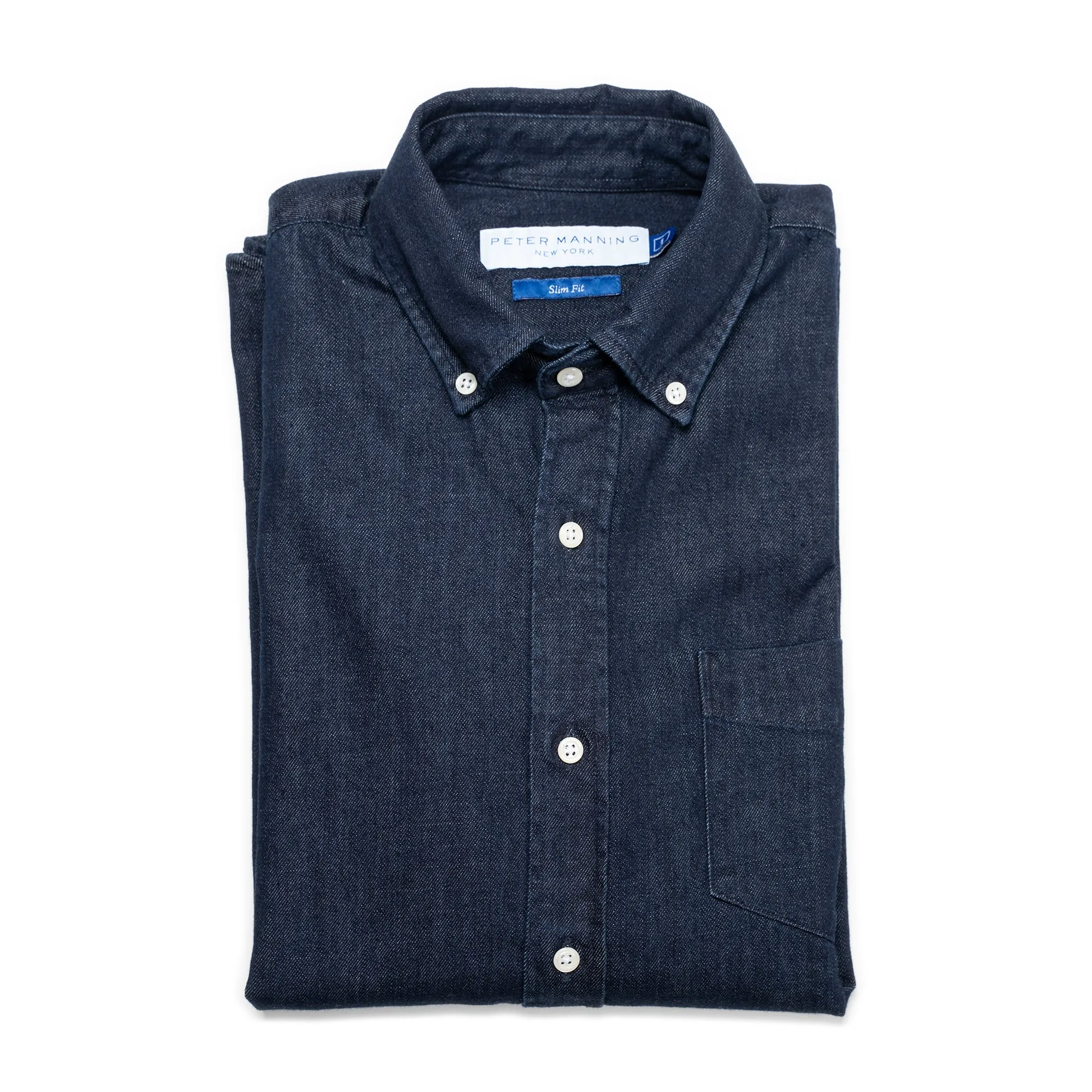 Denim Shirts Slim Fit - Dark Wash