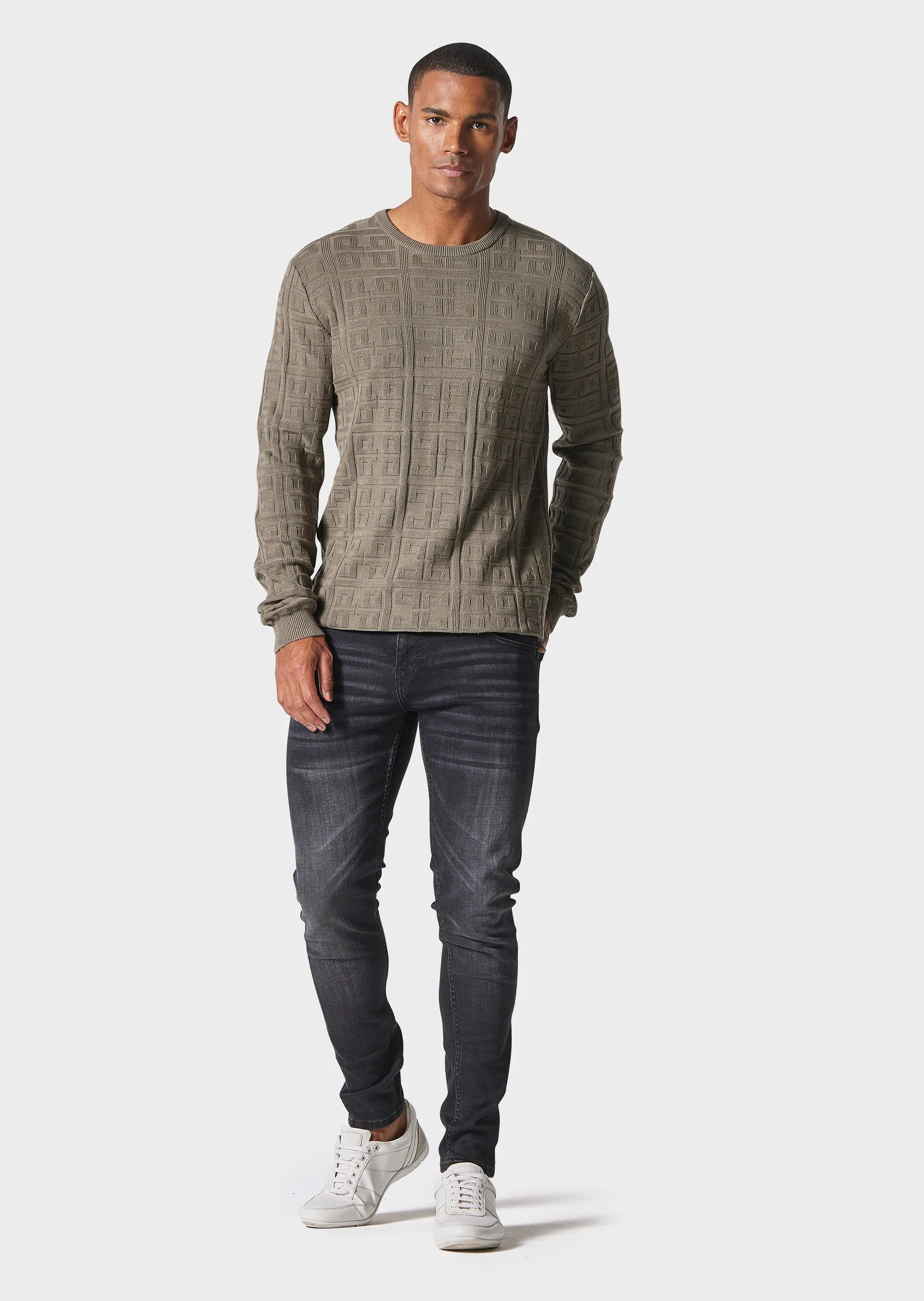 Divisa Nude Knitted Sweatshirt