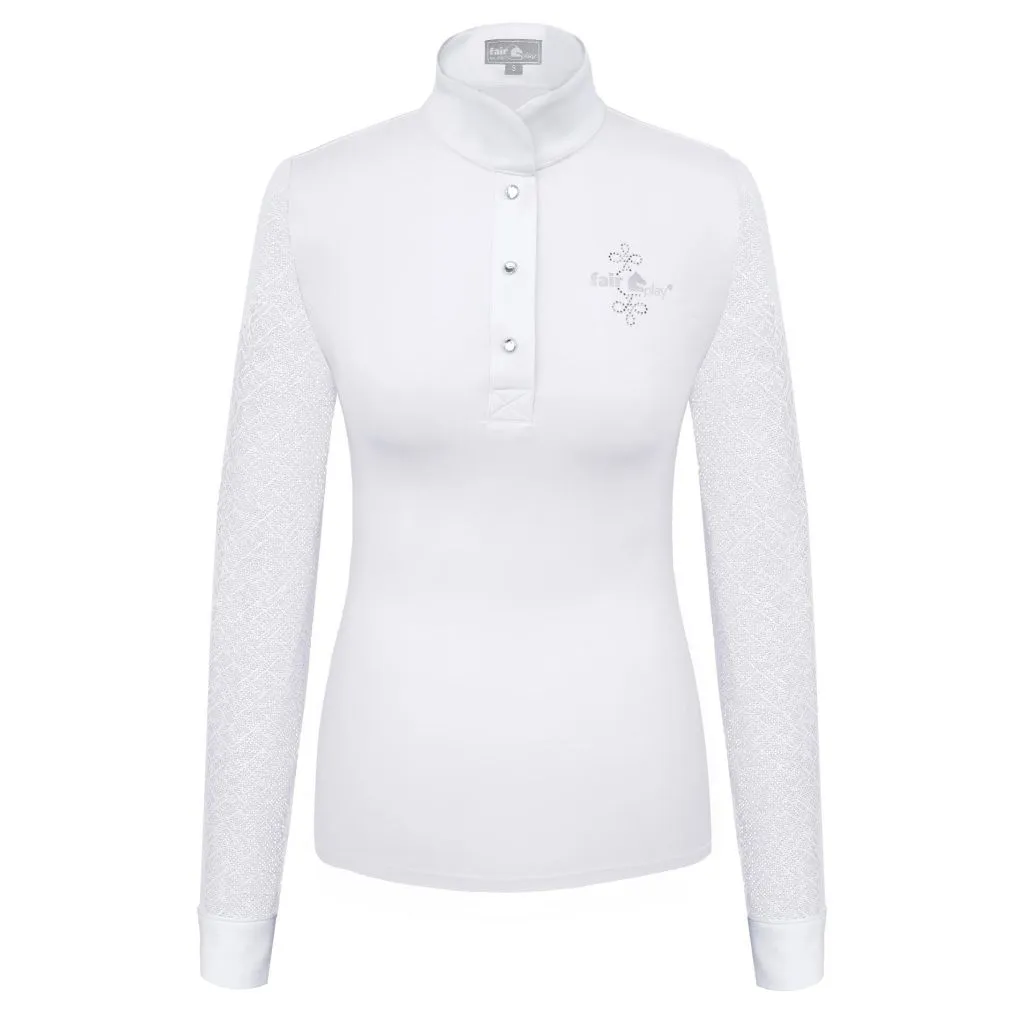 FairPlay Cecile Long Sleeve Shirt WHITE