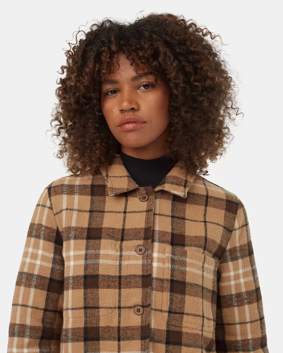 Flannel Utility Jacket