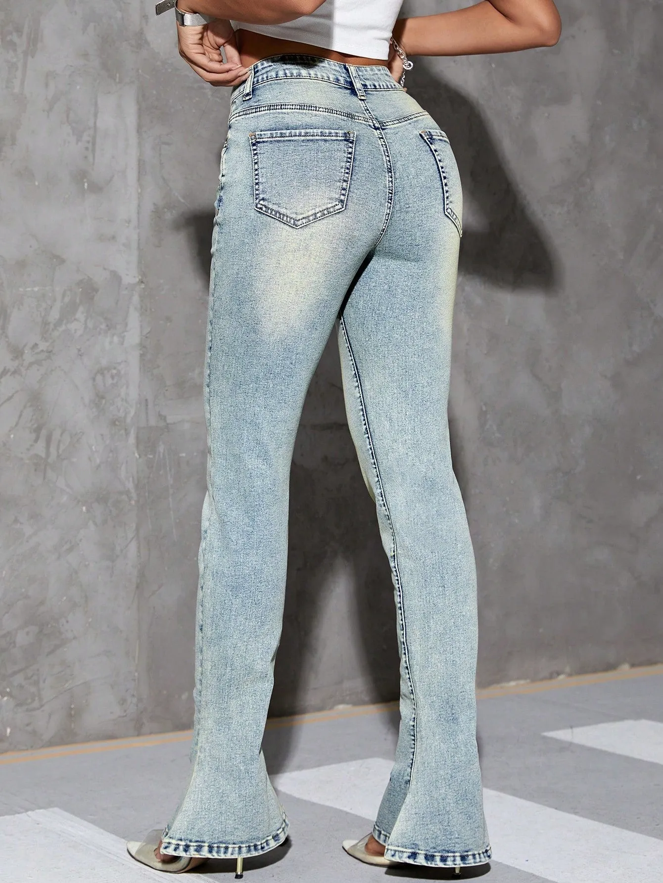 Flare Leg Jeans