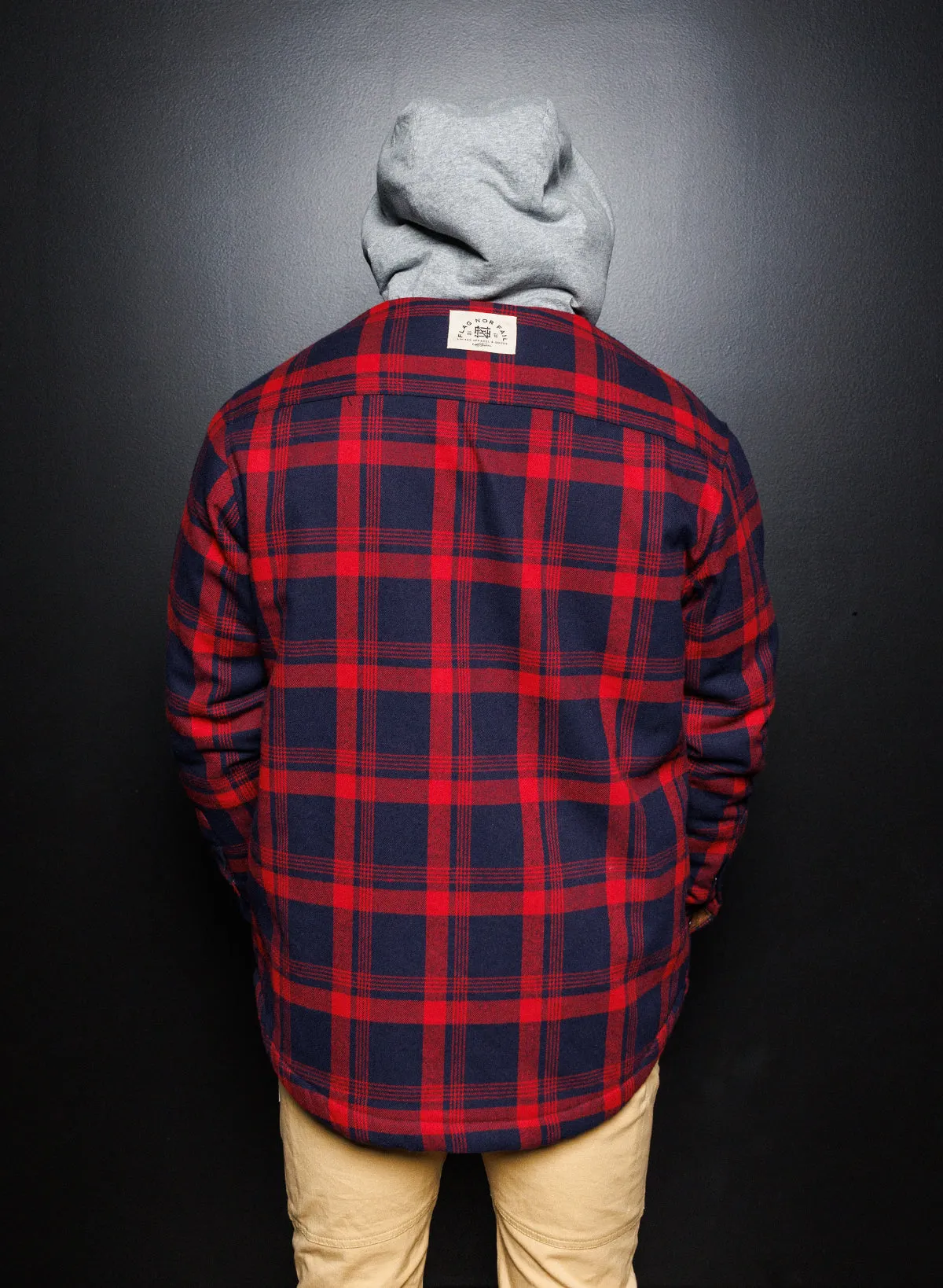 FOREVER SHERPA JACKET - RED