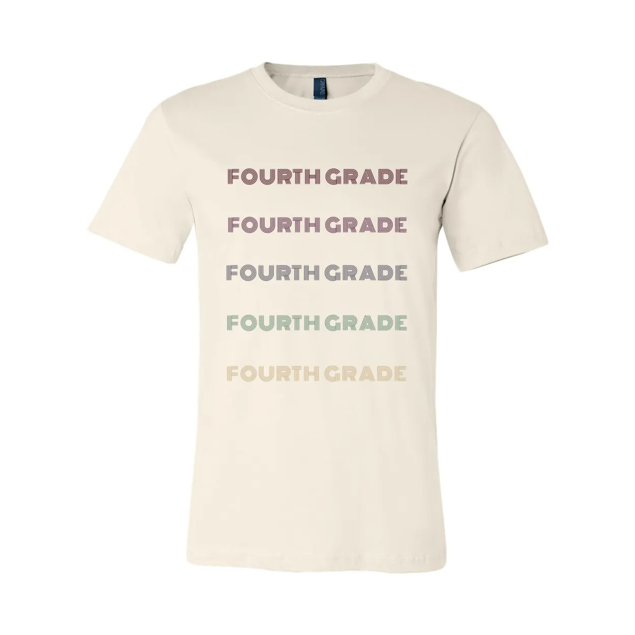 Fourth Grade Retro Tee