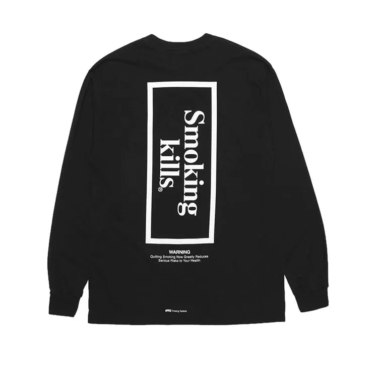 #FR2 Smoking Kills Box Logo LS Tee Tshirt