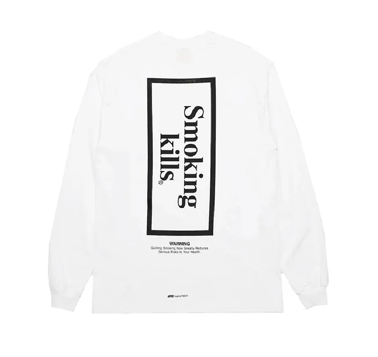 #FR2 Smoking Kills Box Logo LS Tee Tshirt