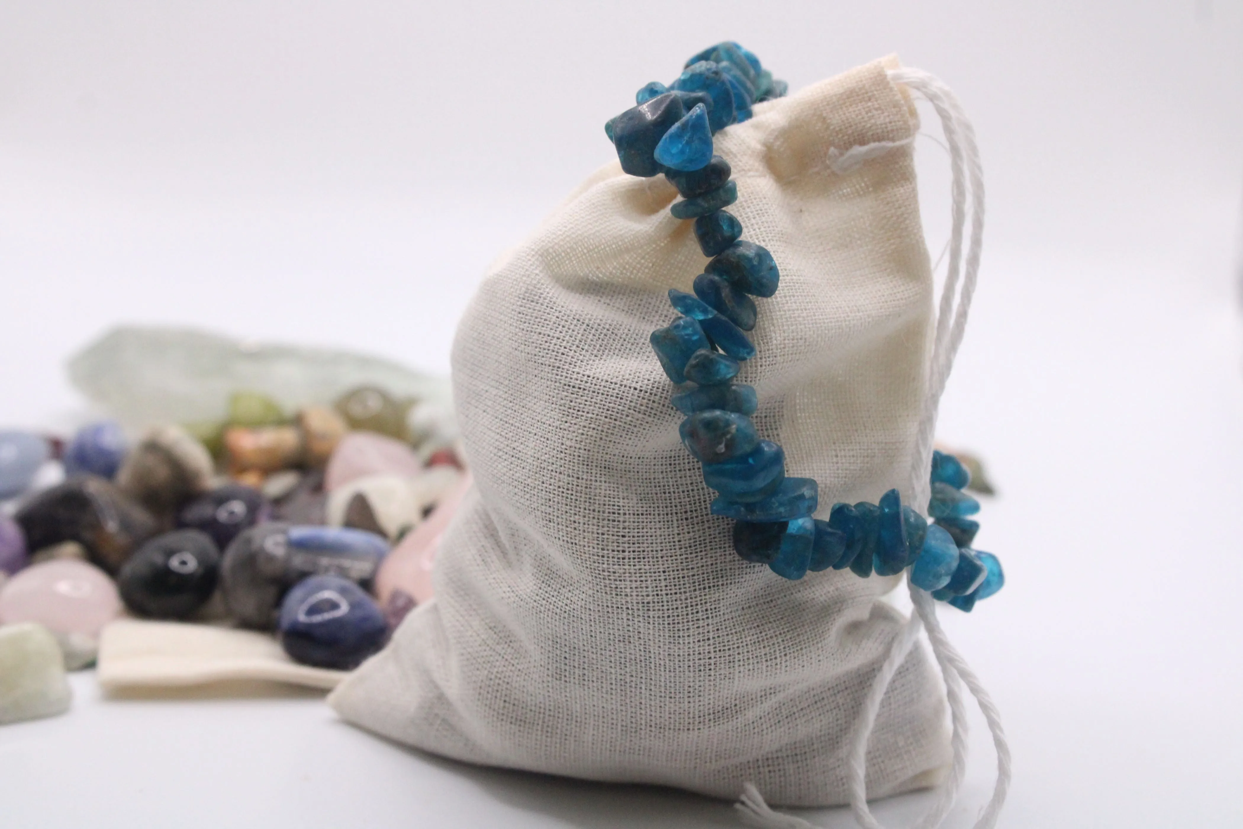 Gemstone Pouch Sets ll Raw   Polished