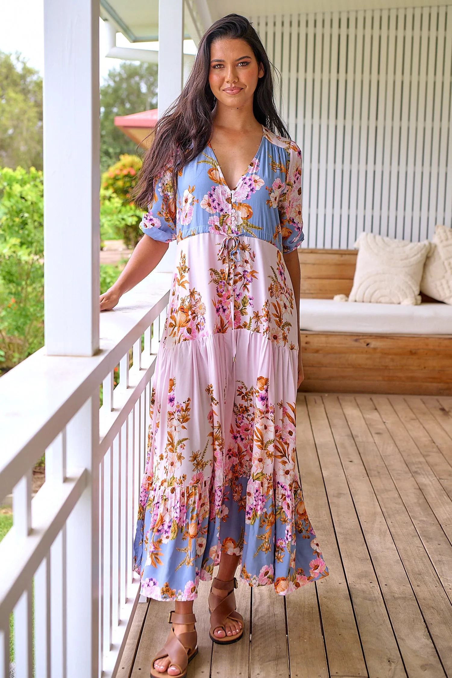 Georgie Maxi - Pink/Blue