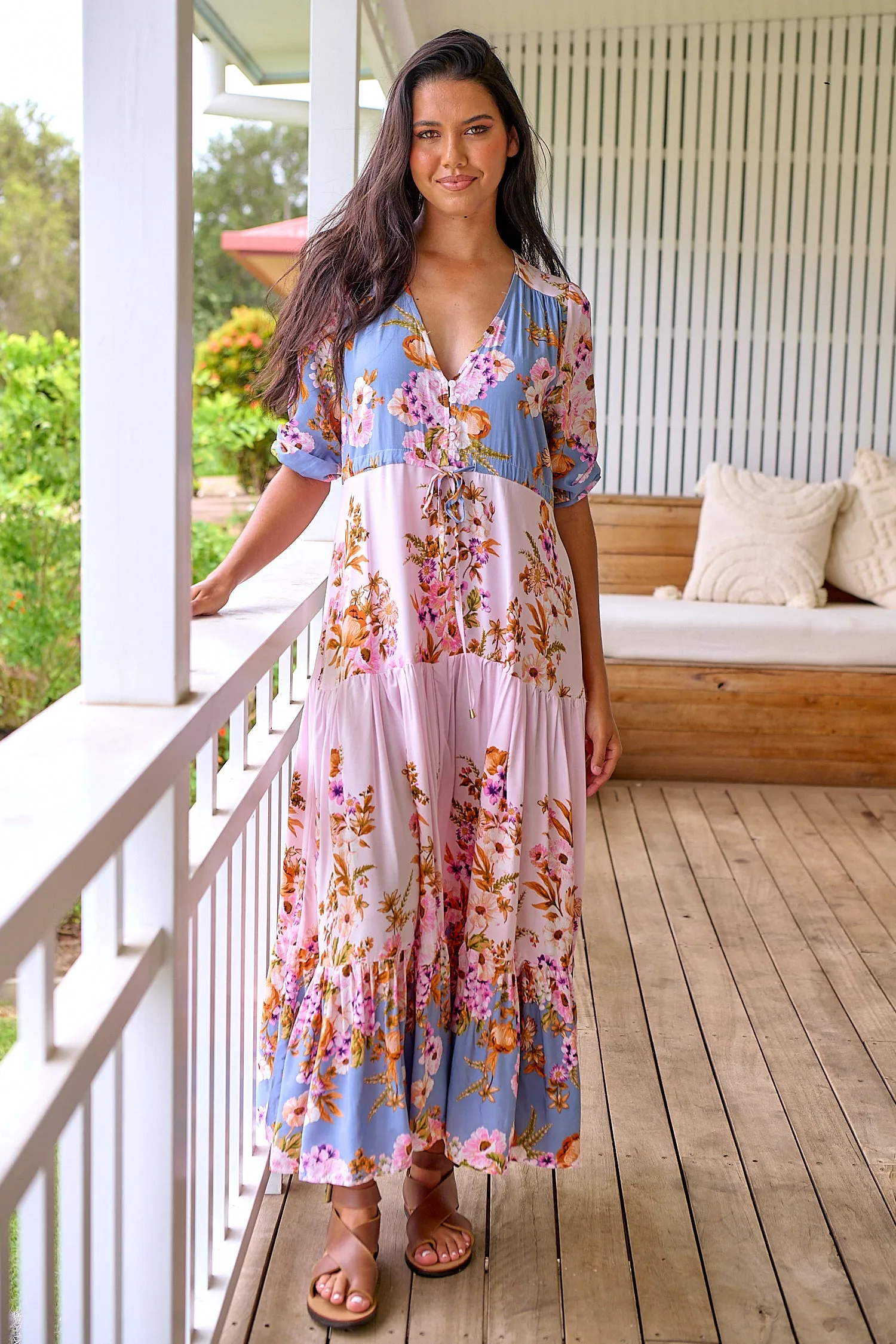 Georgie Maxi - Pink/Blue