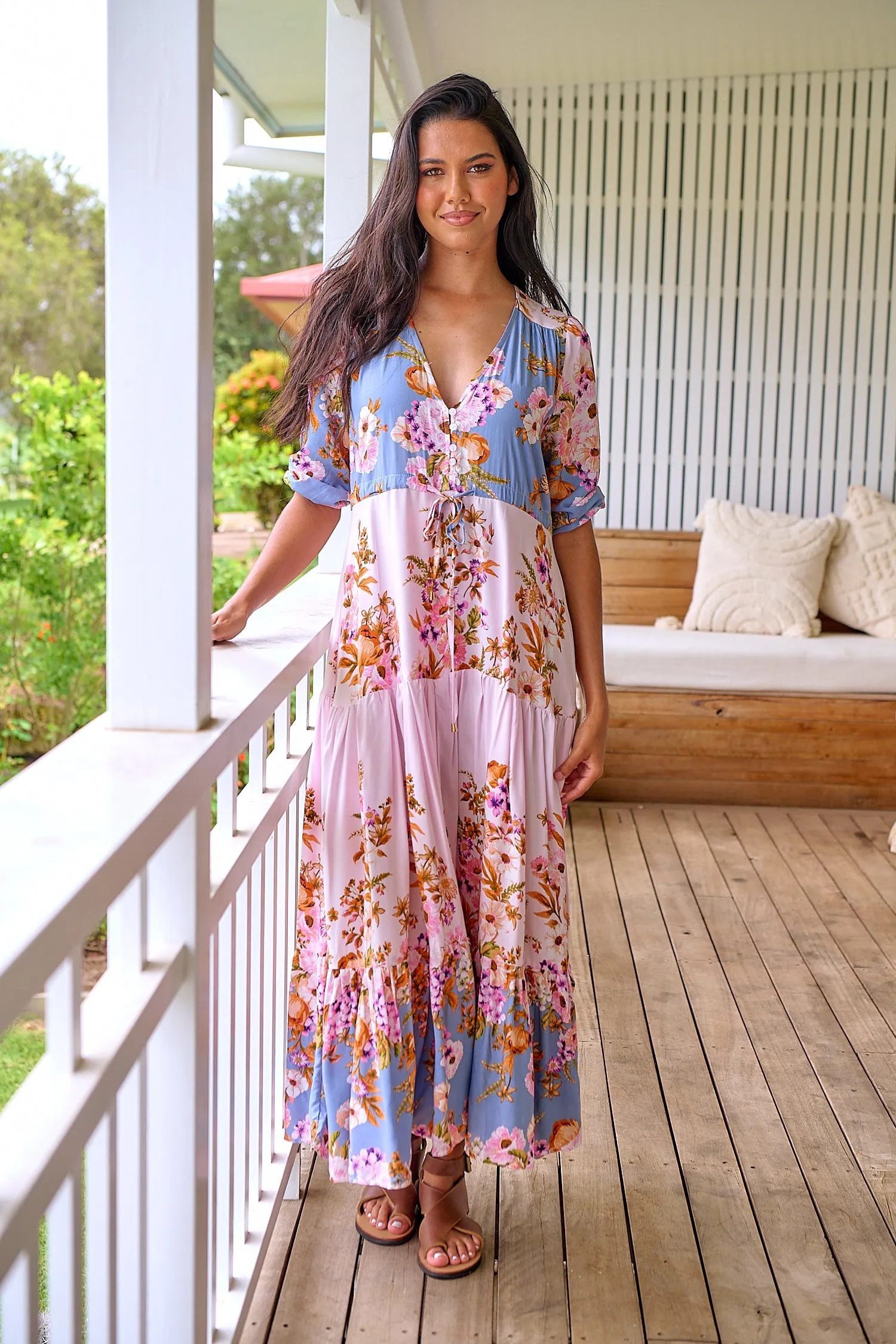 Georgie Maxi - Pink/Blue