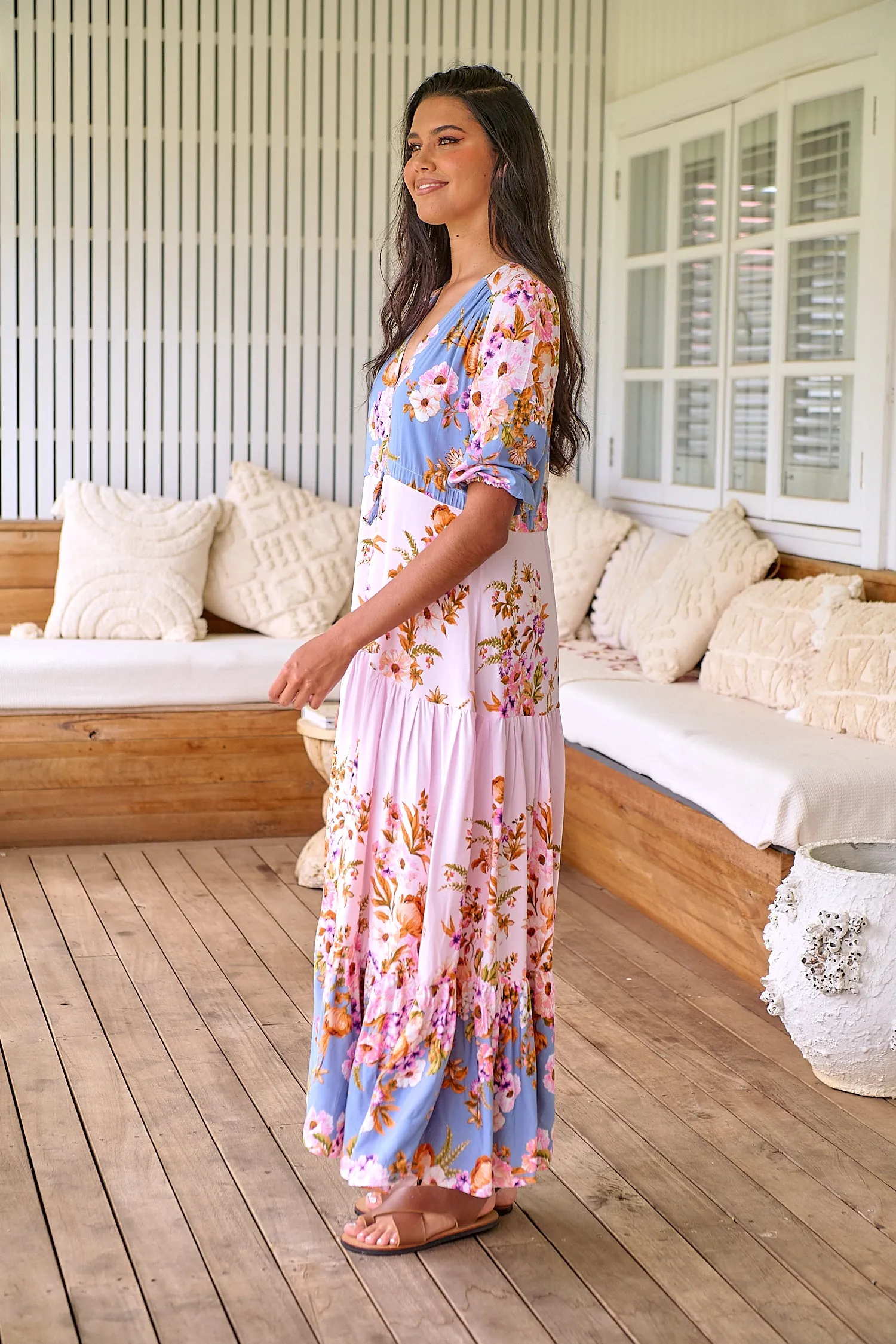 Georgie Maxi - Pink/Blue