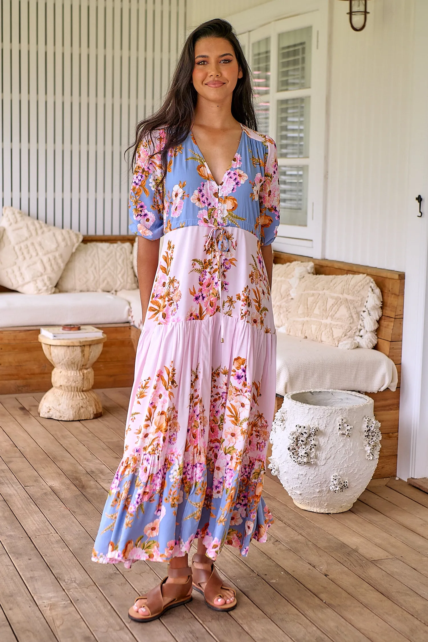 Georgie Maxi - Pink/Blue