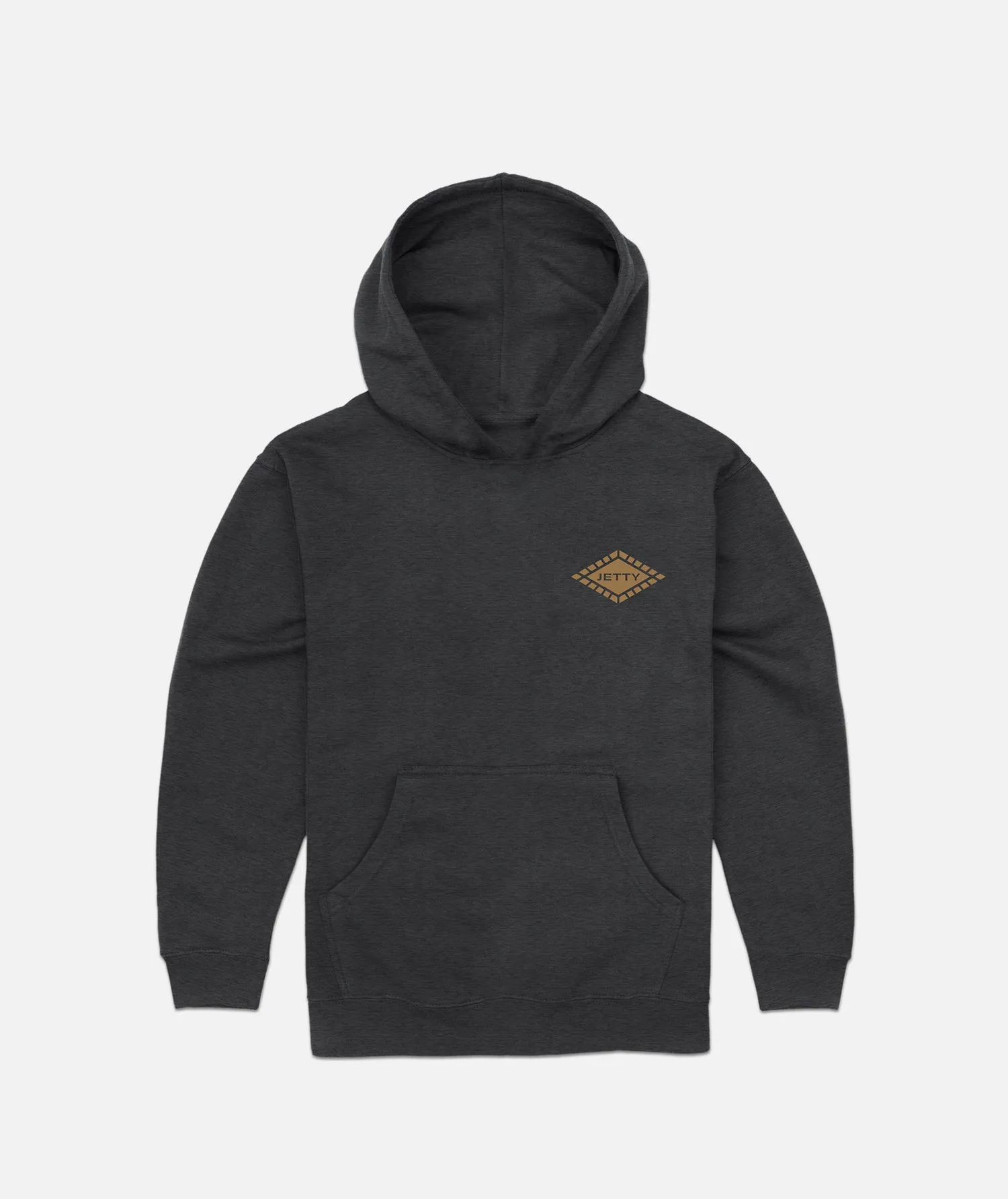 Grom Fins Hoodie - Charcoal