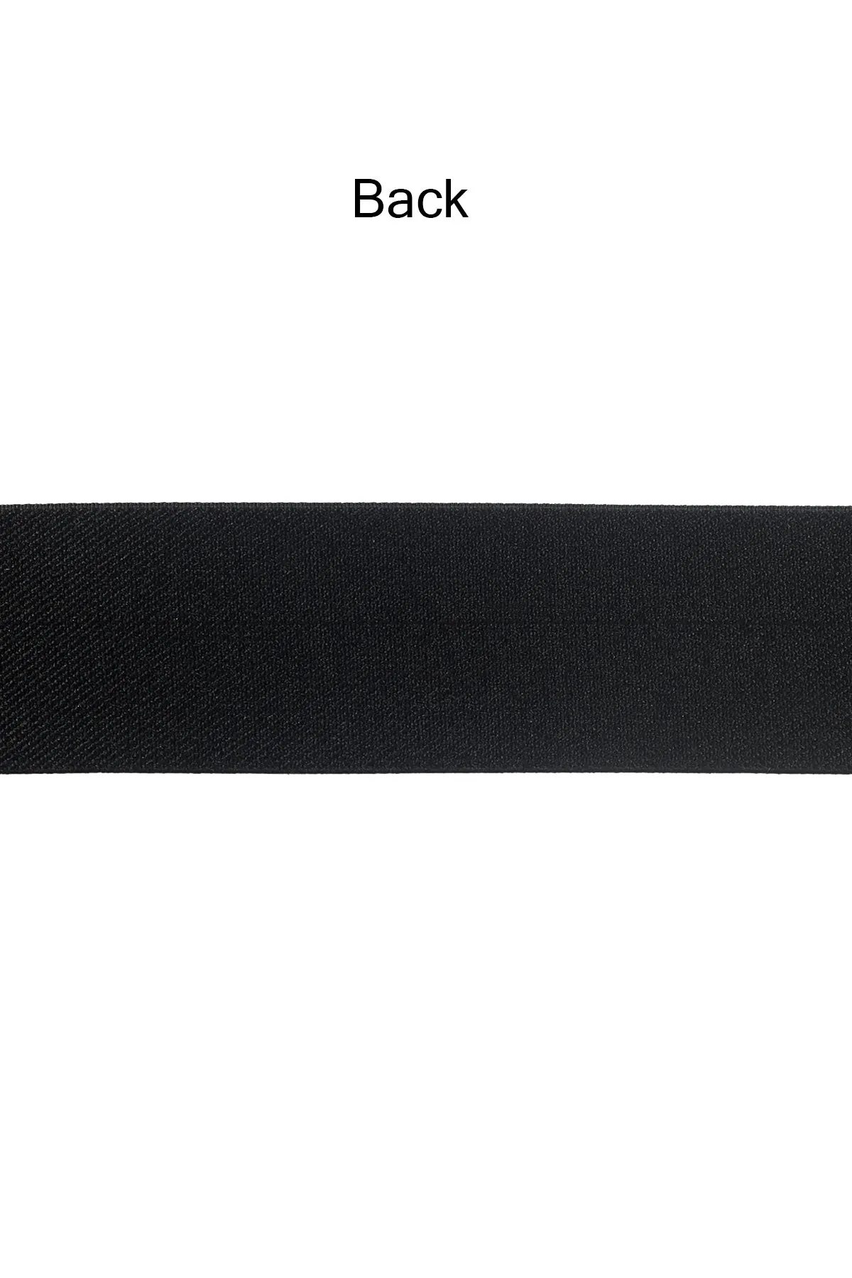 High Elasticity Black Knitted Elastic with Lurex Threads