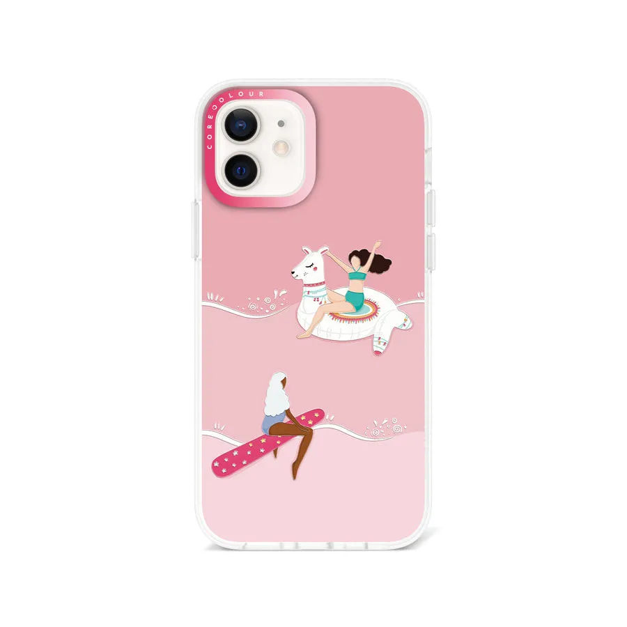 iPhone 12 Pinky Summer Days Phone Case Magsafe Compatible