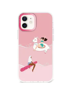 iPhone 12 Pinky Summer Days Phone Case Magsafe Compatible