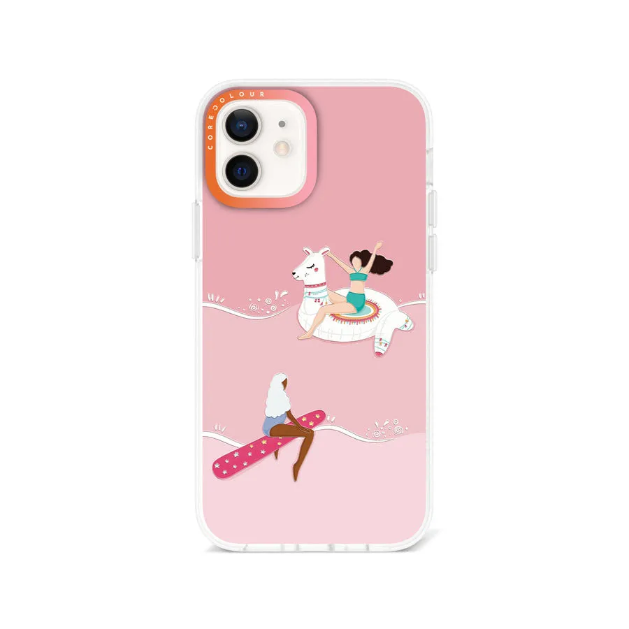 iPhone 12 Pinky Summer Days Phone Case Magsafe Compatible