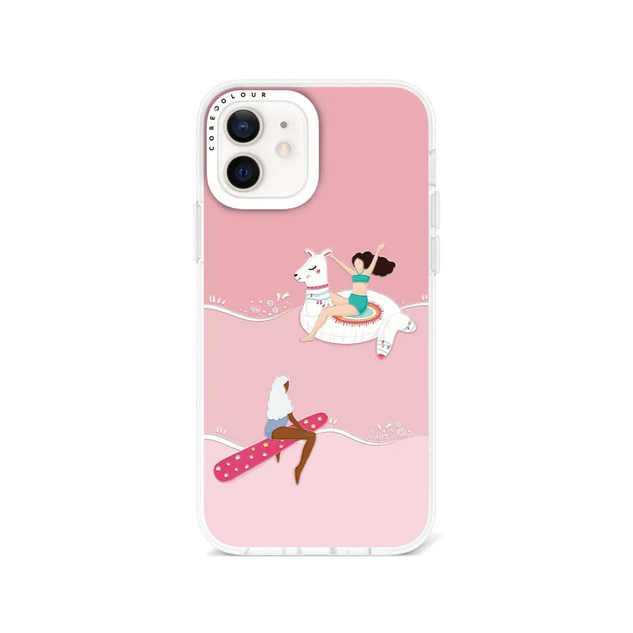 iPhone 12 Pinky Summer Days Phone Case Magsafe Compatible