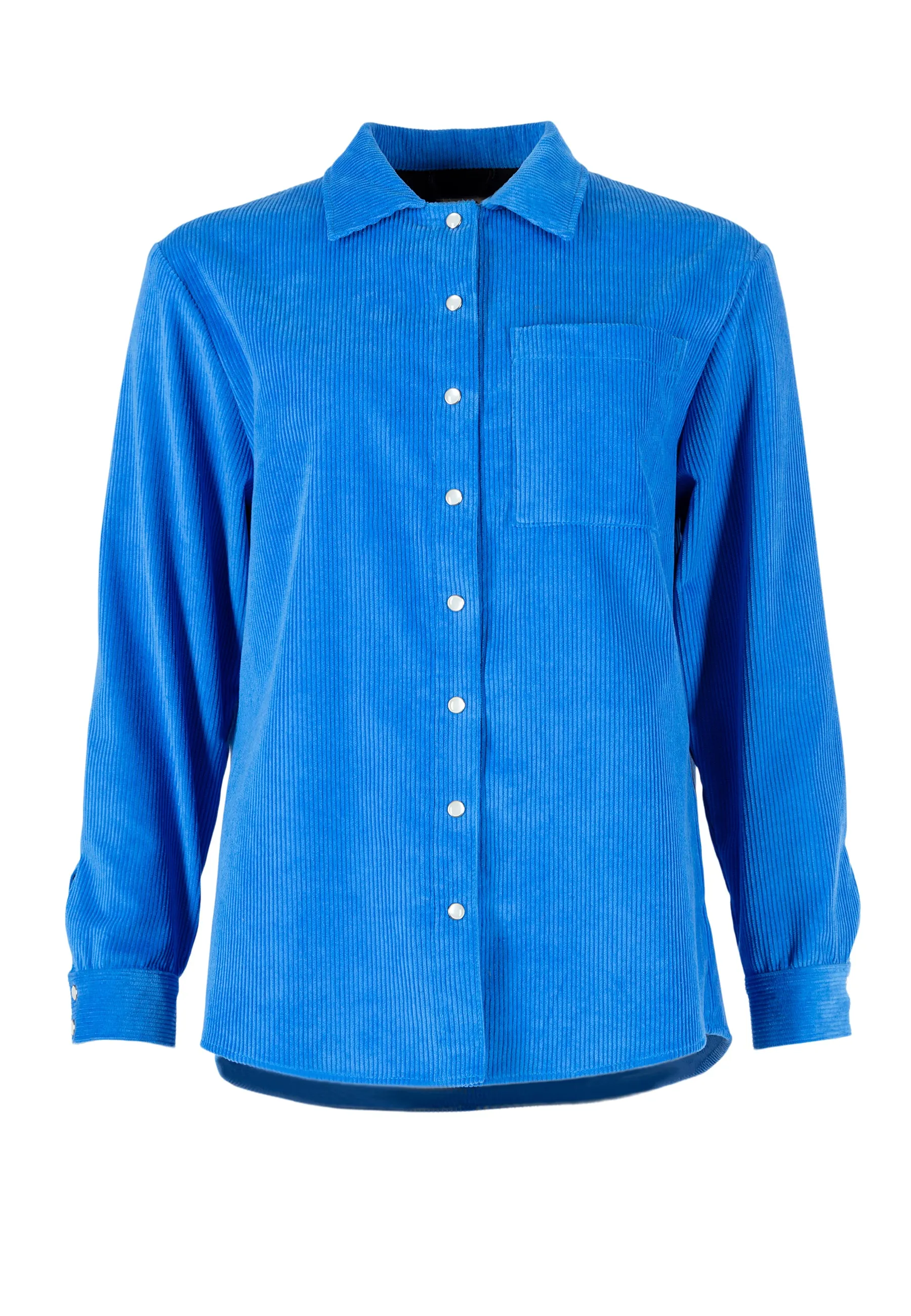 Jemima Corduroy Shirt Blue