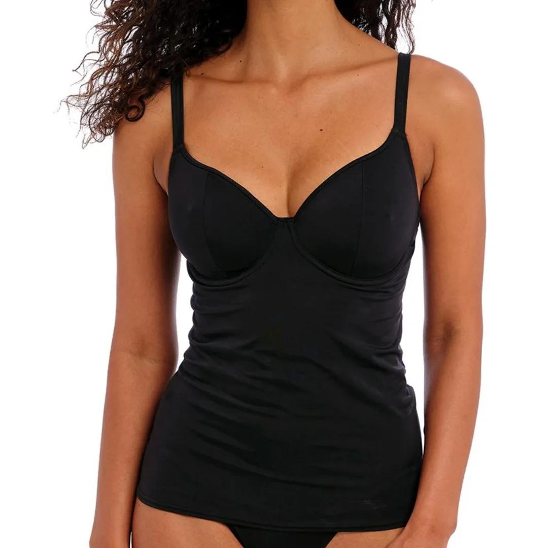 Jewel Cove Plunge Tankini Top