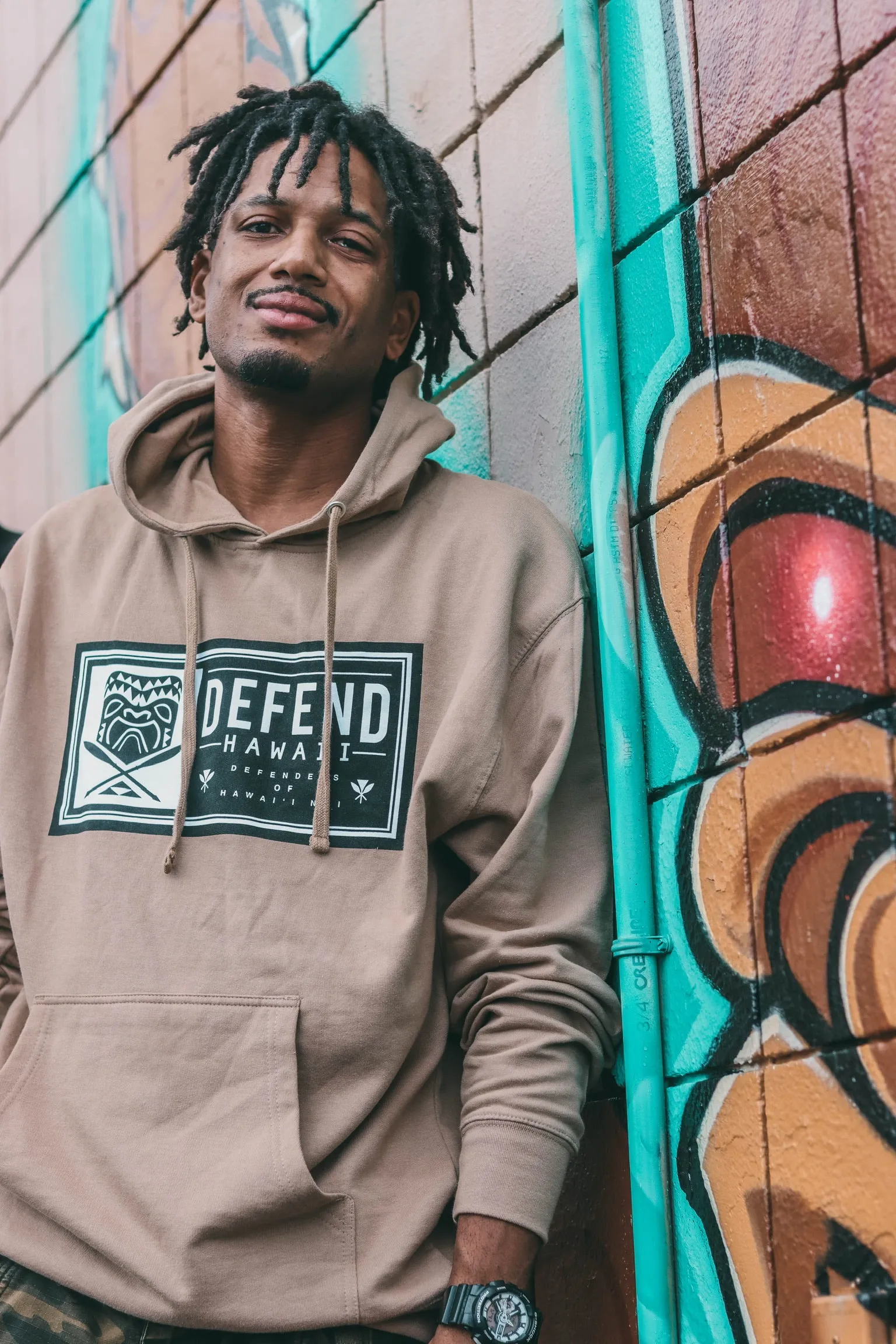 KI'I PATCH Sandstone Hoodie