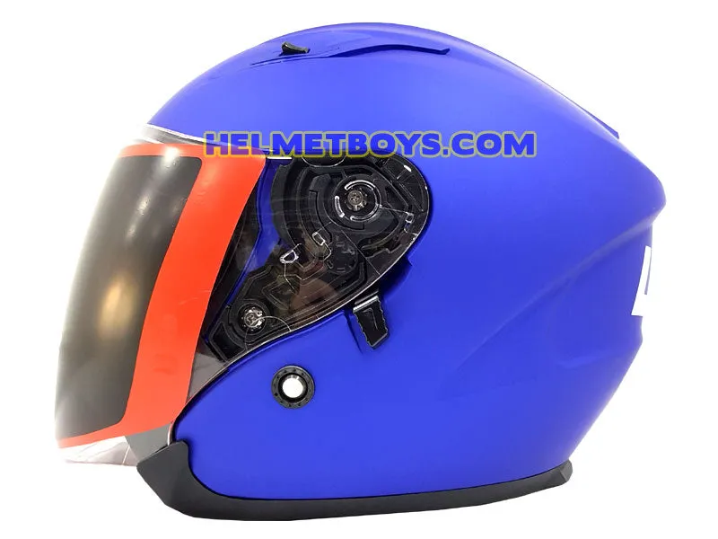 LAZER JH3 Motorcycle Sunvisor Helmet Matt Colors