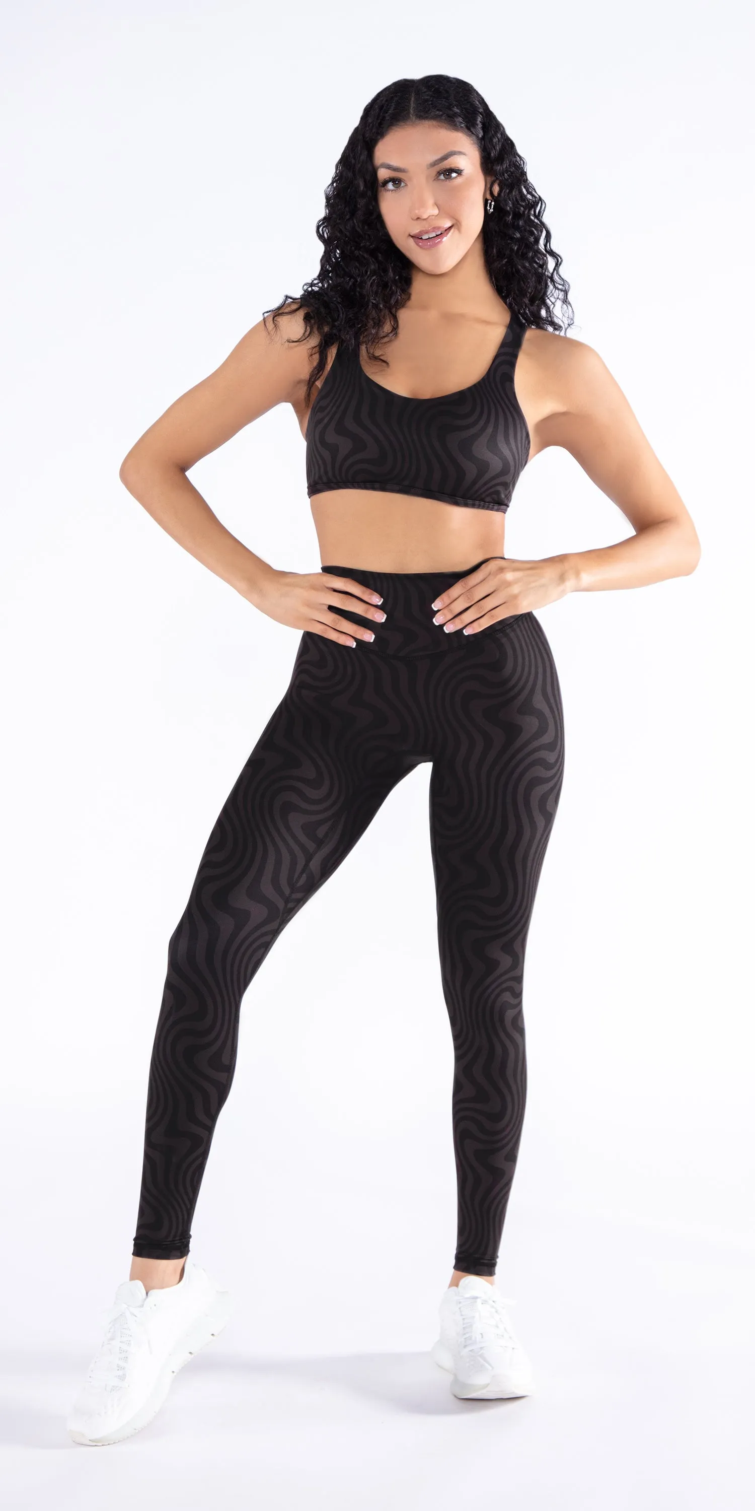 Licorice Swirl - Contour Legging