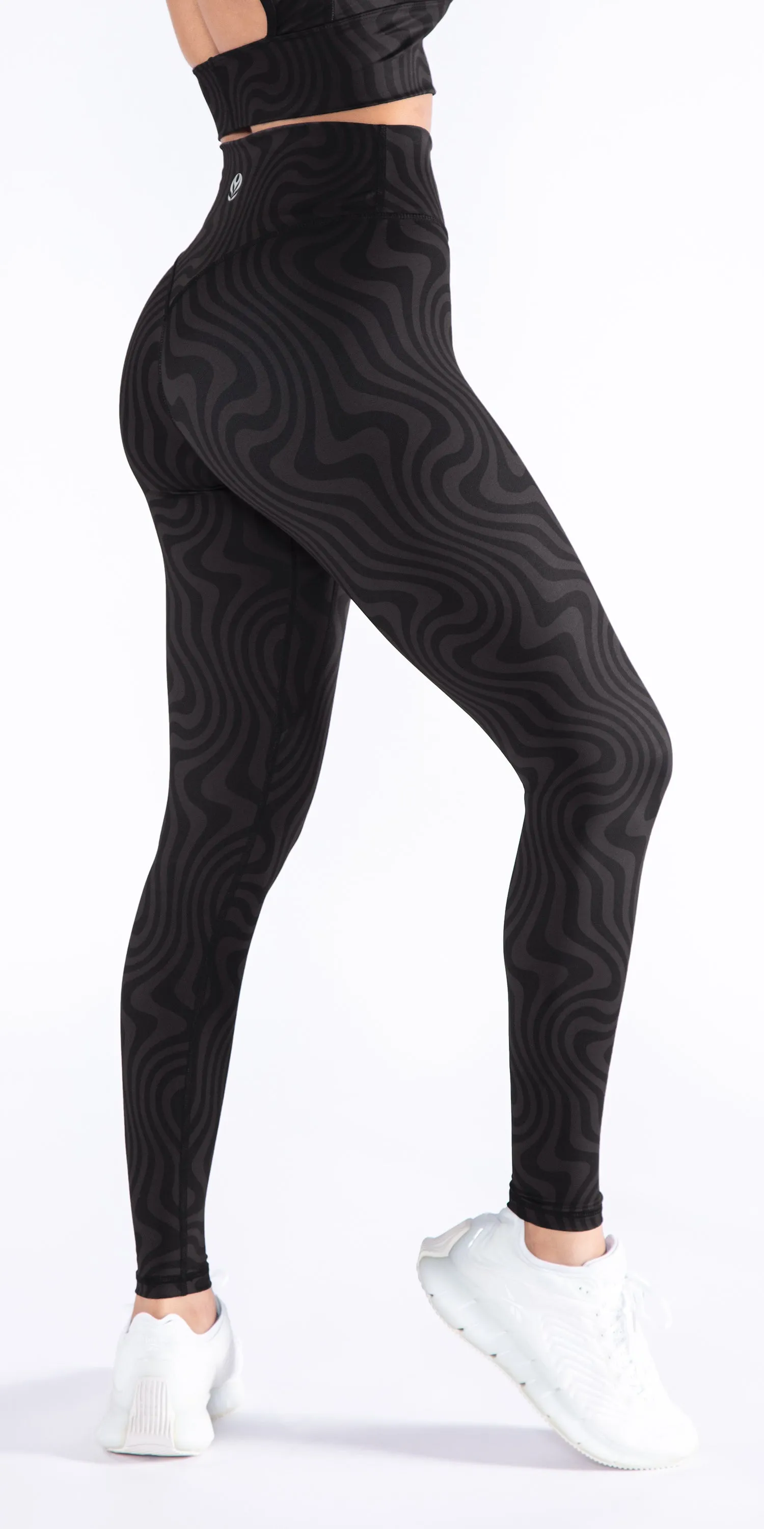 Licorice Swirl - Contour Legging