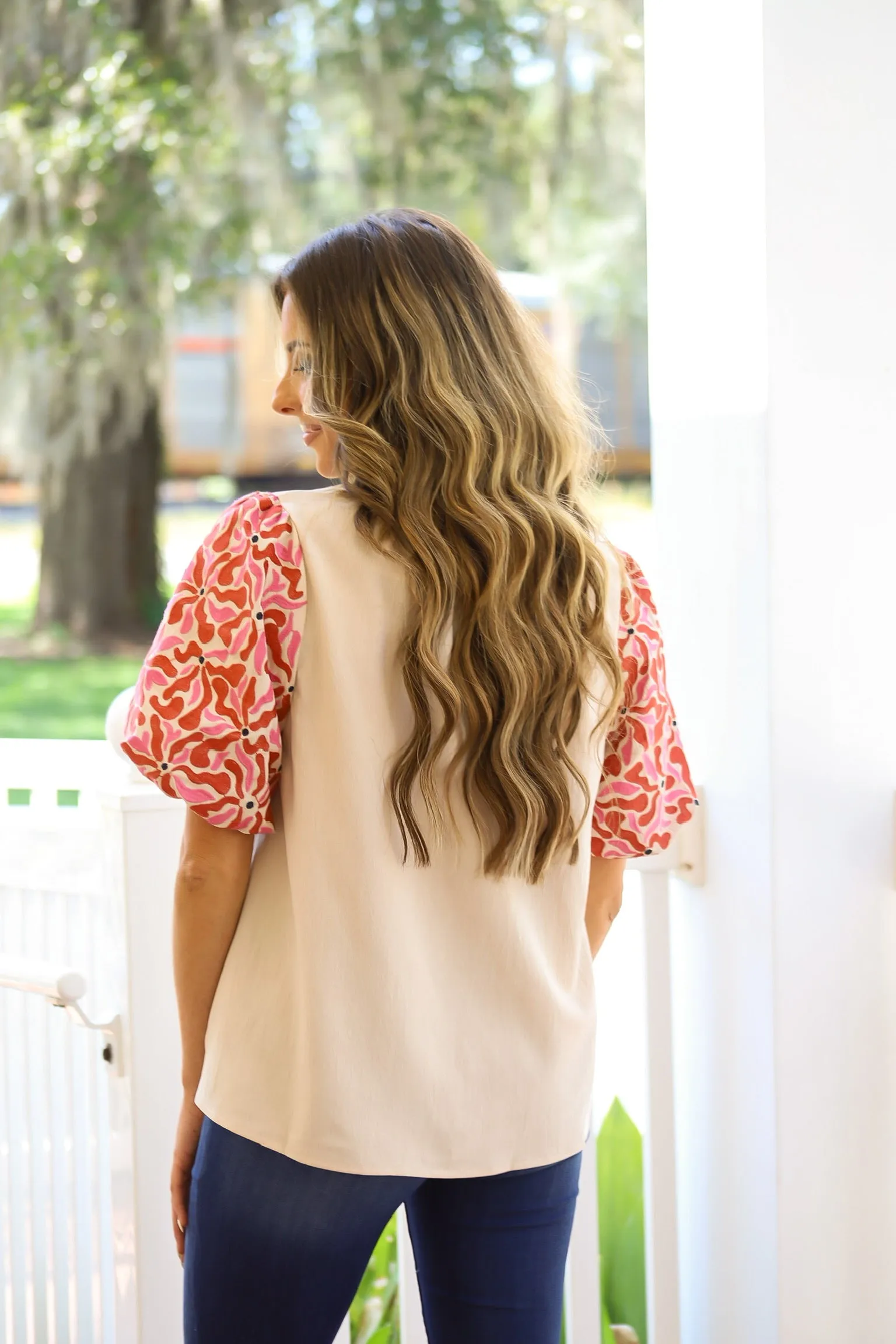 Lovely Linen Blouse