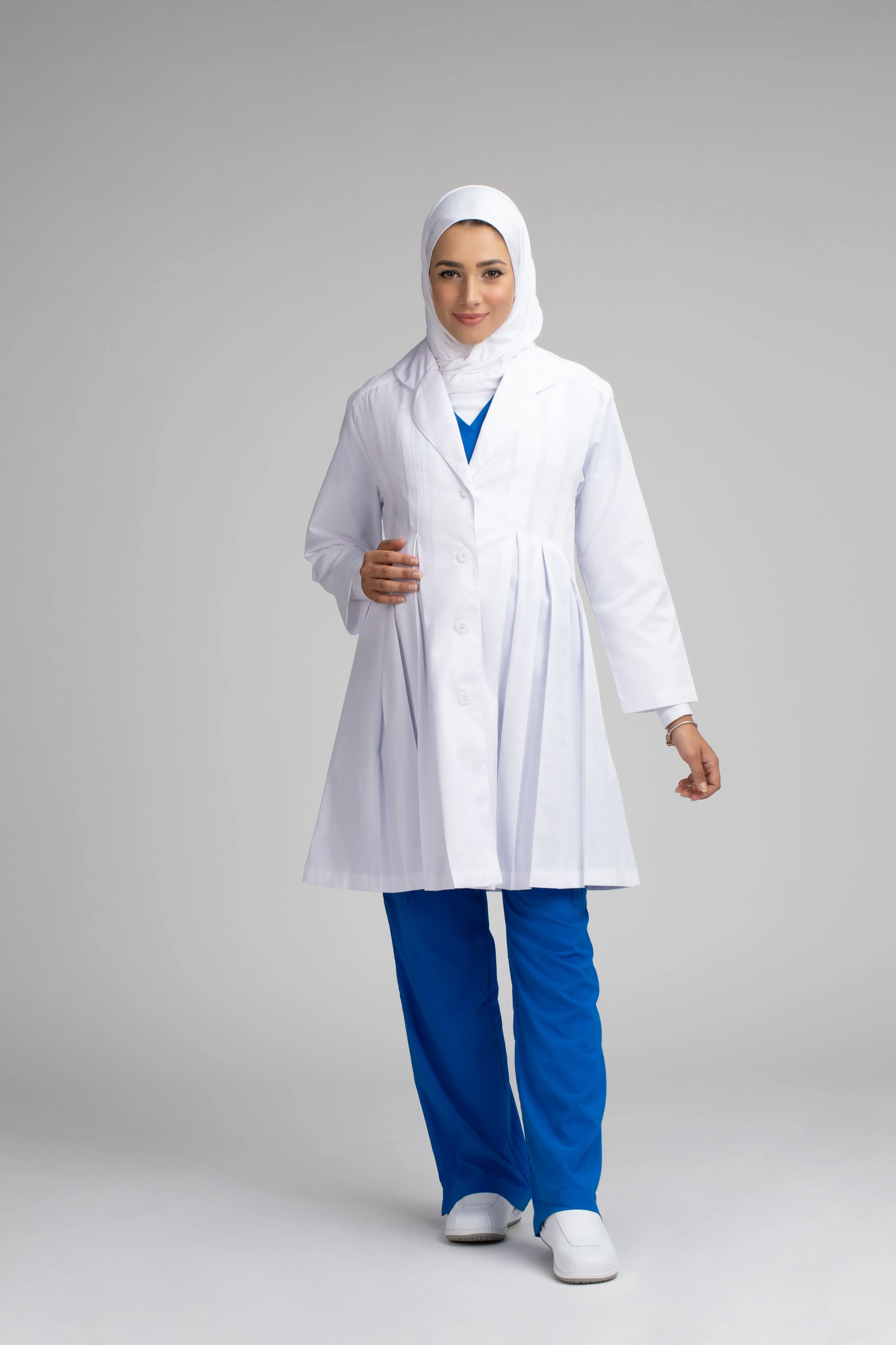 Maternity Fleet Labcoat - M501