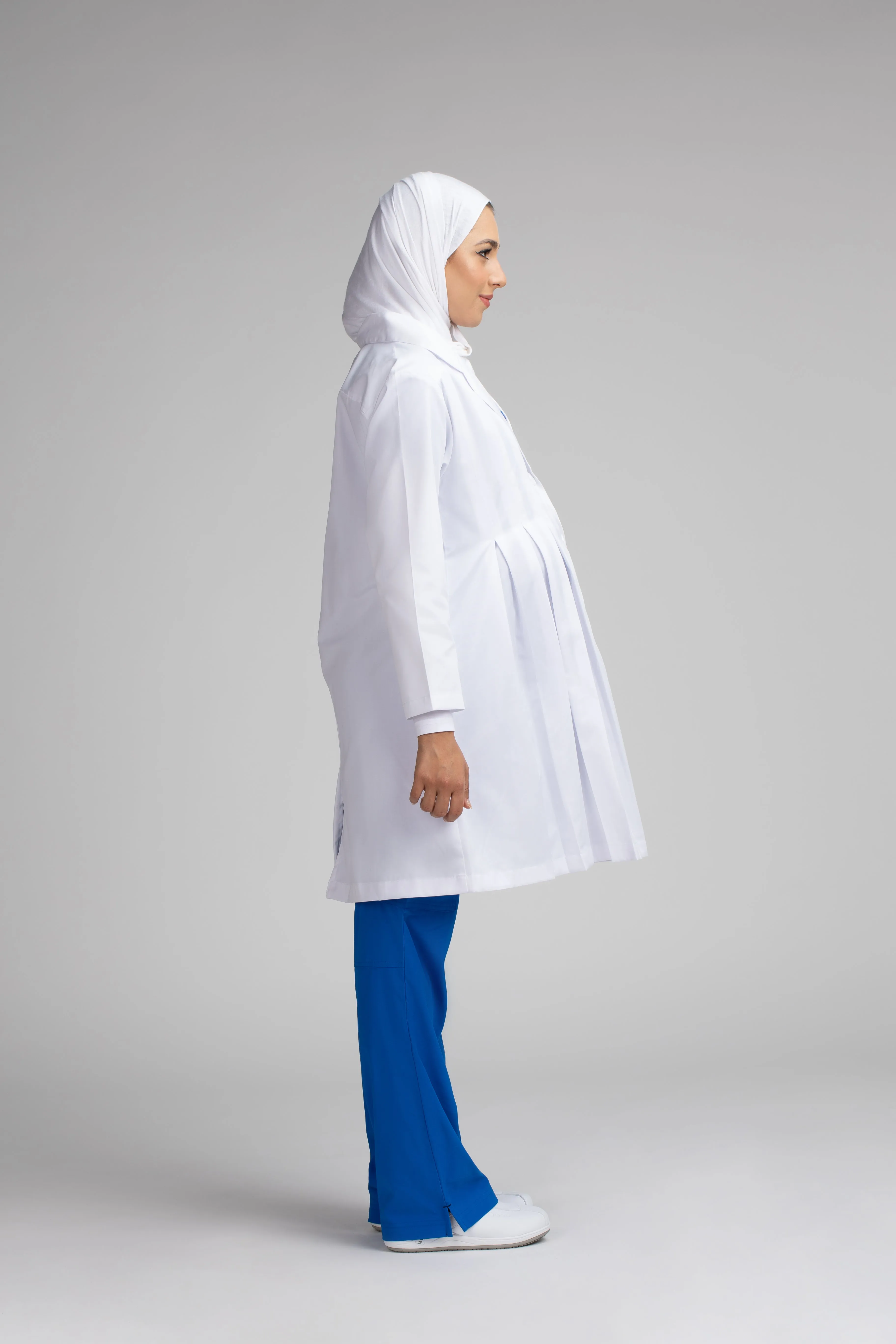 Maternity Fleet Labcoat - M501