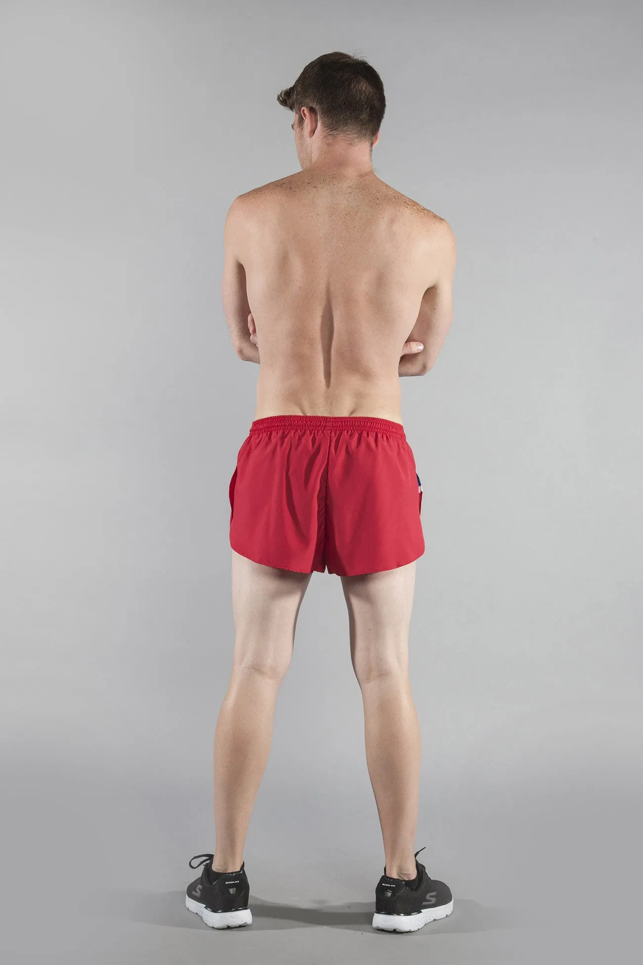 Men's 1" Elite Split Shorts- Norway