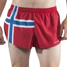 Men's 1" Elite Split Shorts- Norway