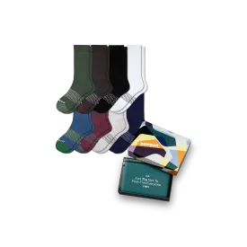 Men’s Calf Sock 8-Pack Gift Box